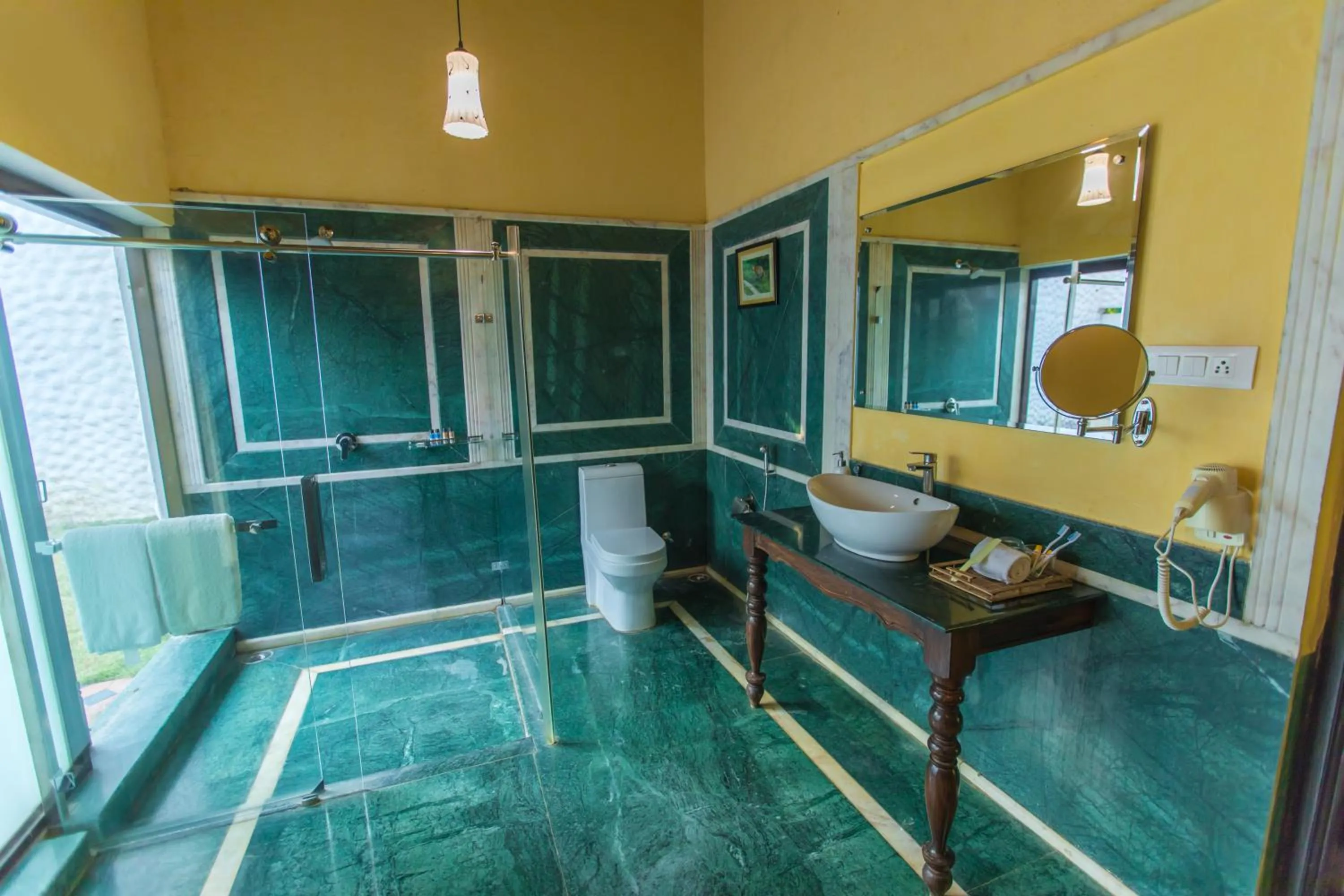 Bathroom in Tuli Veer Bagh Resort