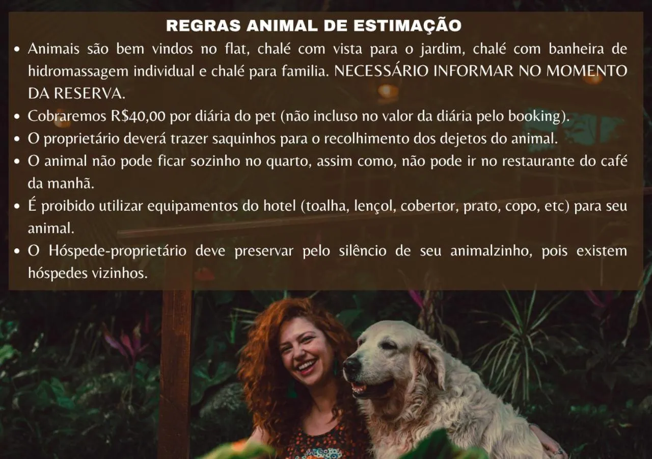 Chalet with Garden View in Hotel da Cachoeira