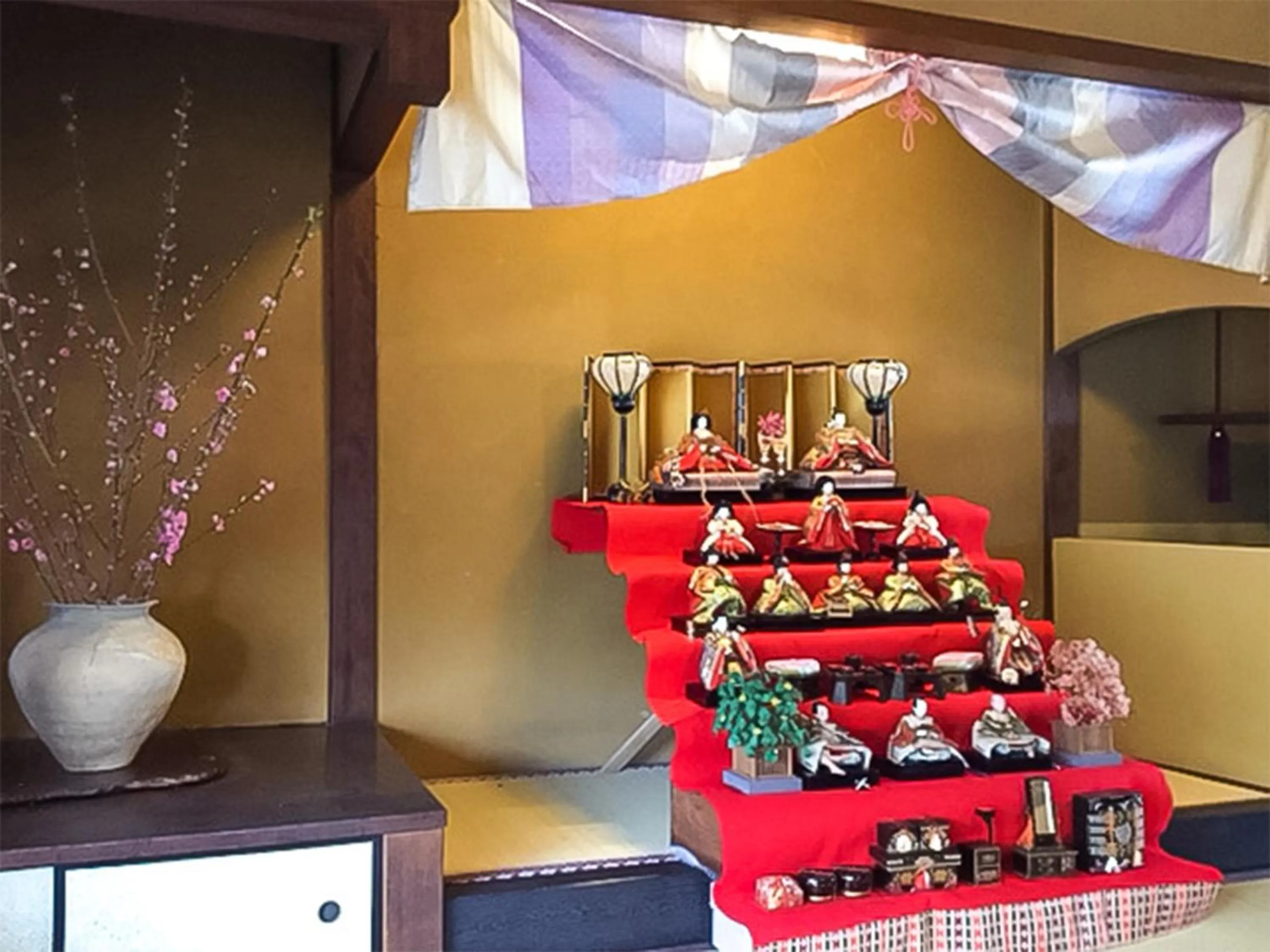 Decorative detail in Ryokan Tanoya