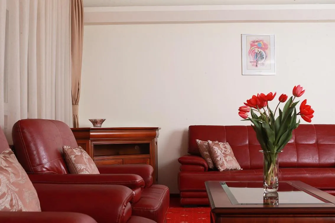 Living room in Hotel Moldova