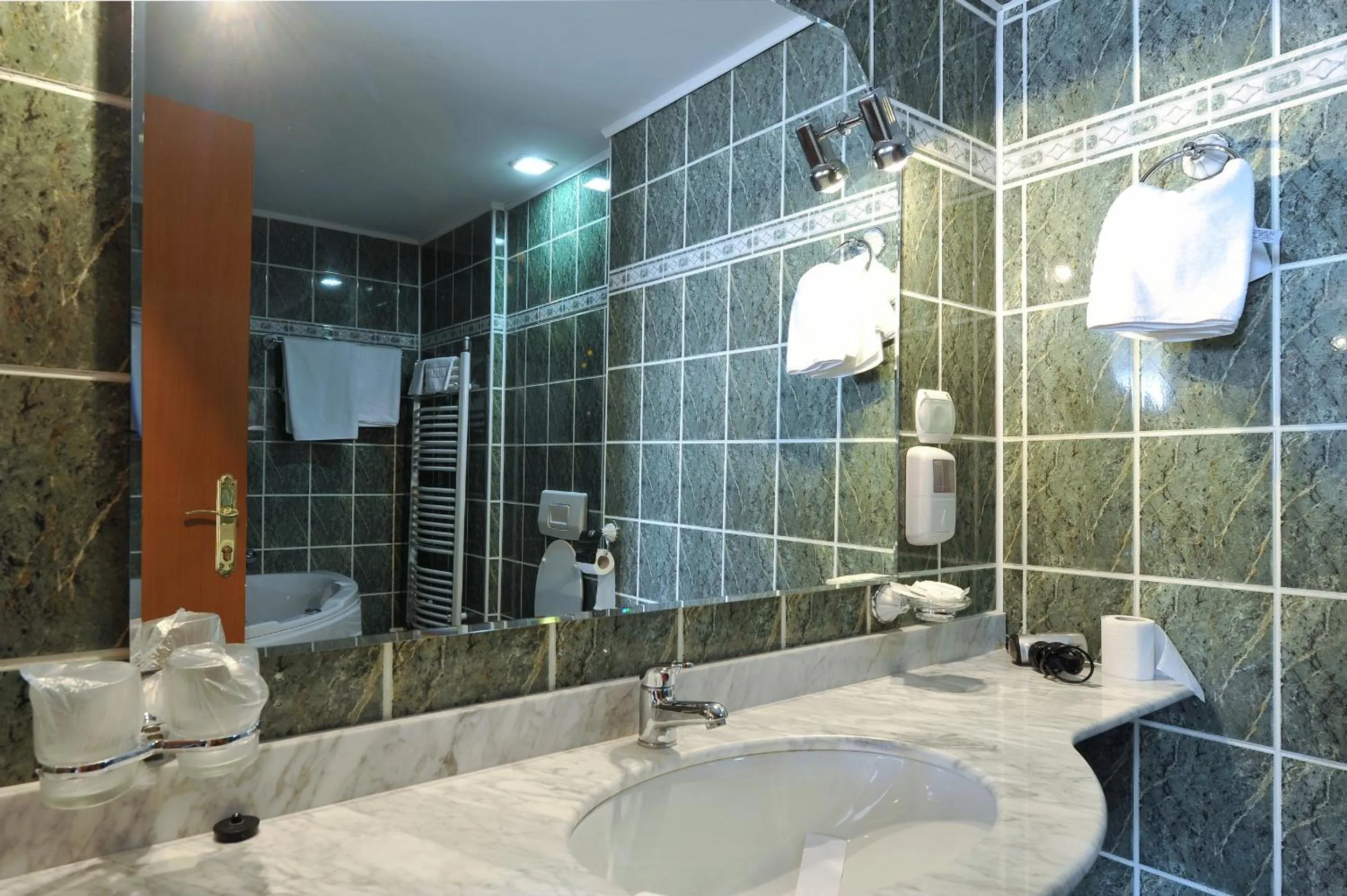 Decorative detail in Hotel Moldova