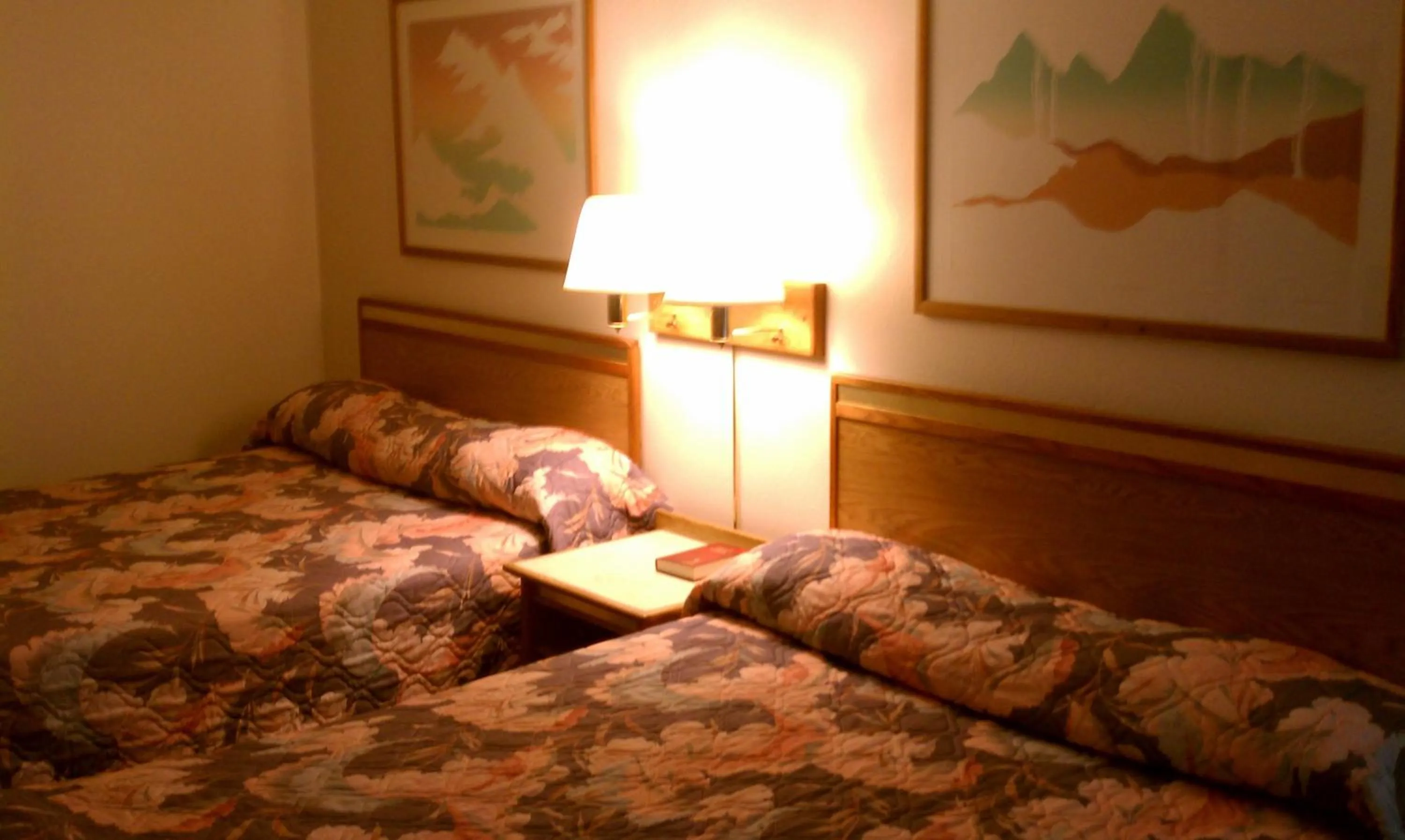 Decorative detail, Bed in Colorado River Value Inn
