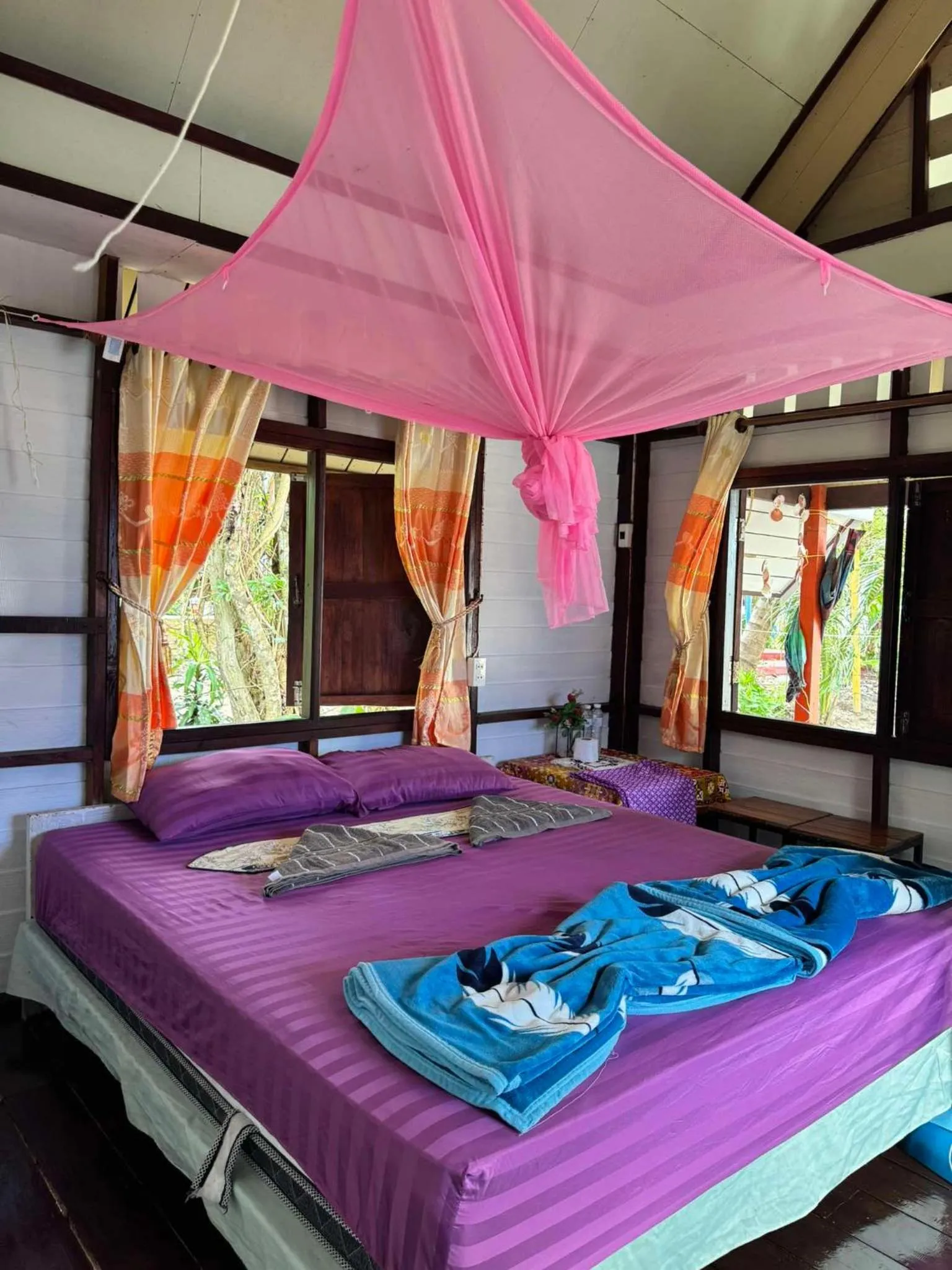 Bed in Baan Suan Kayoo 2 Buffalo Bay Aow Khao Kwai