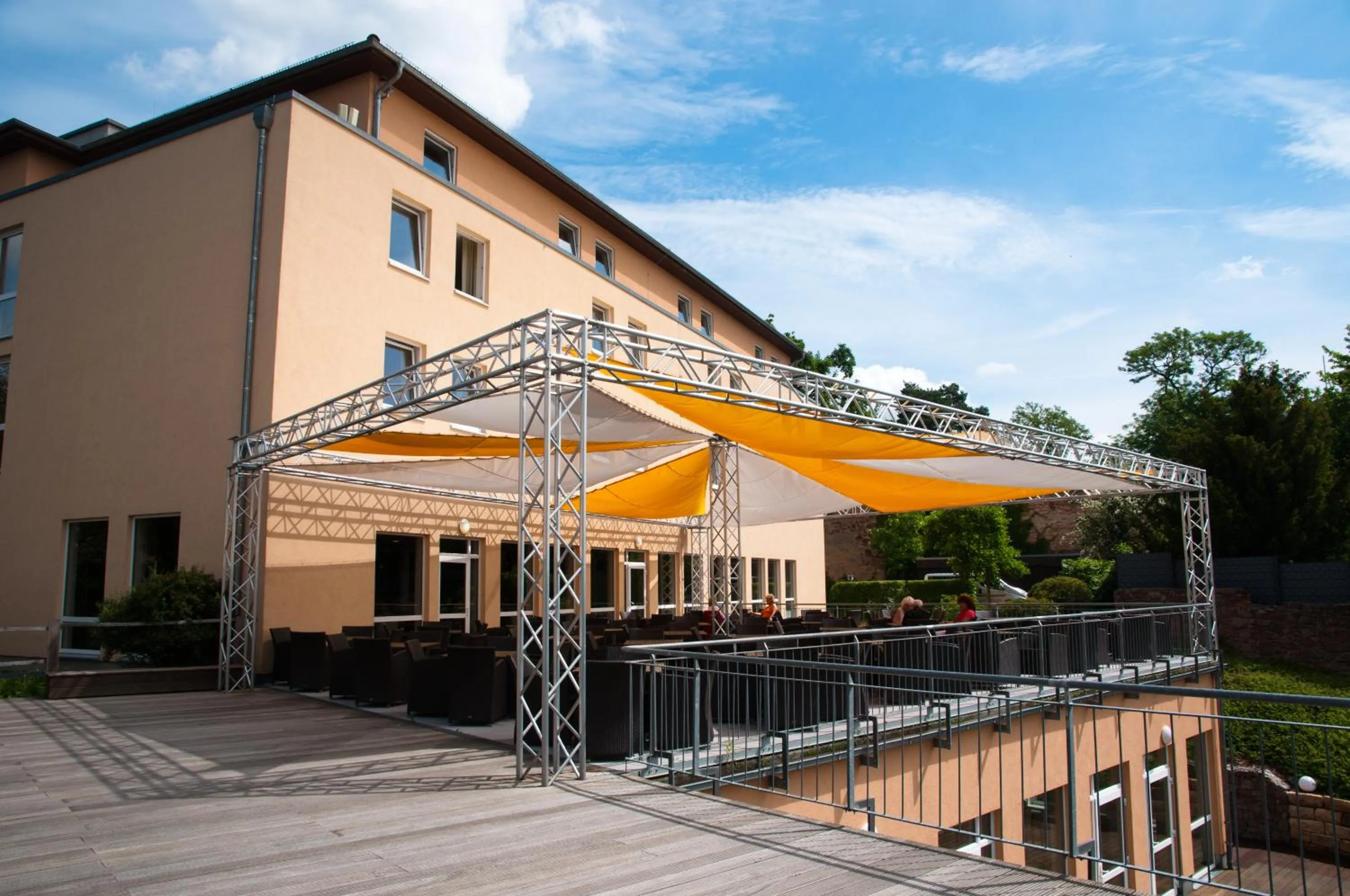 Property building in Bergwirtschaft Wilder Mann Hotel und Restaurant