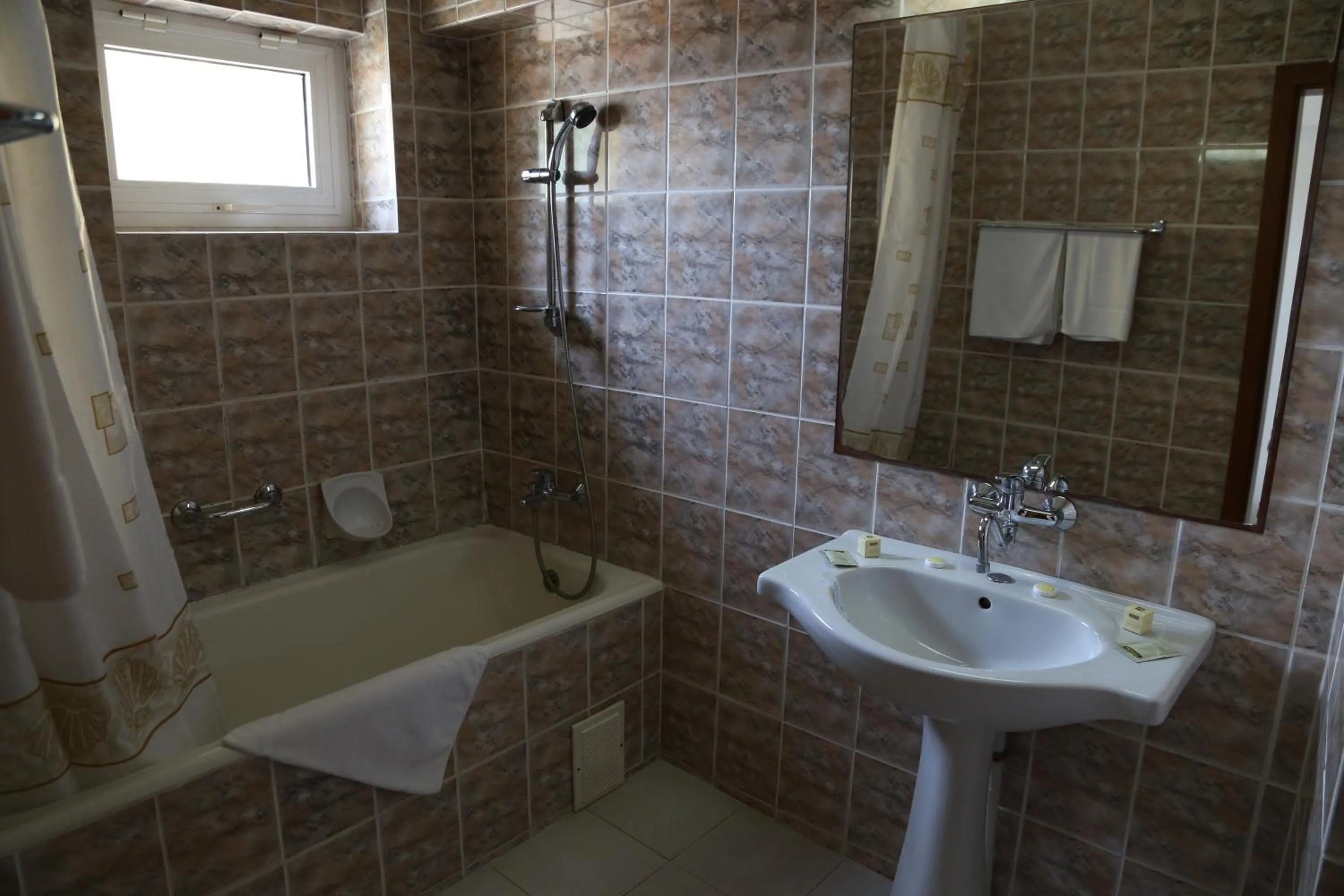 Bathroom in Hotel Orfeu