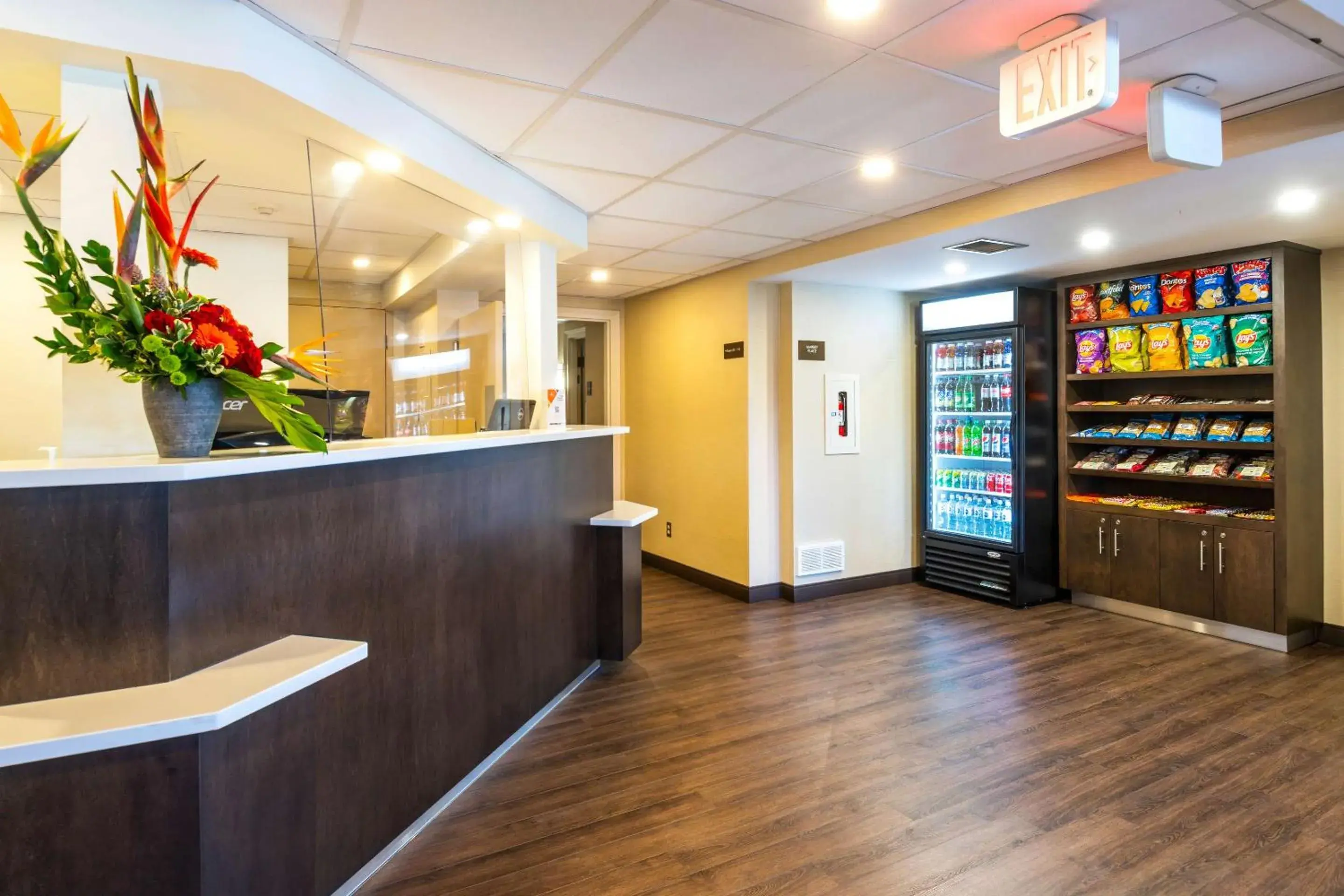 Lobby or reception in Comfort Inn Lobby or reception in Comfort Inn