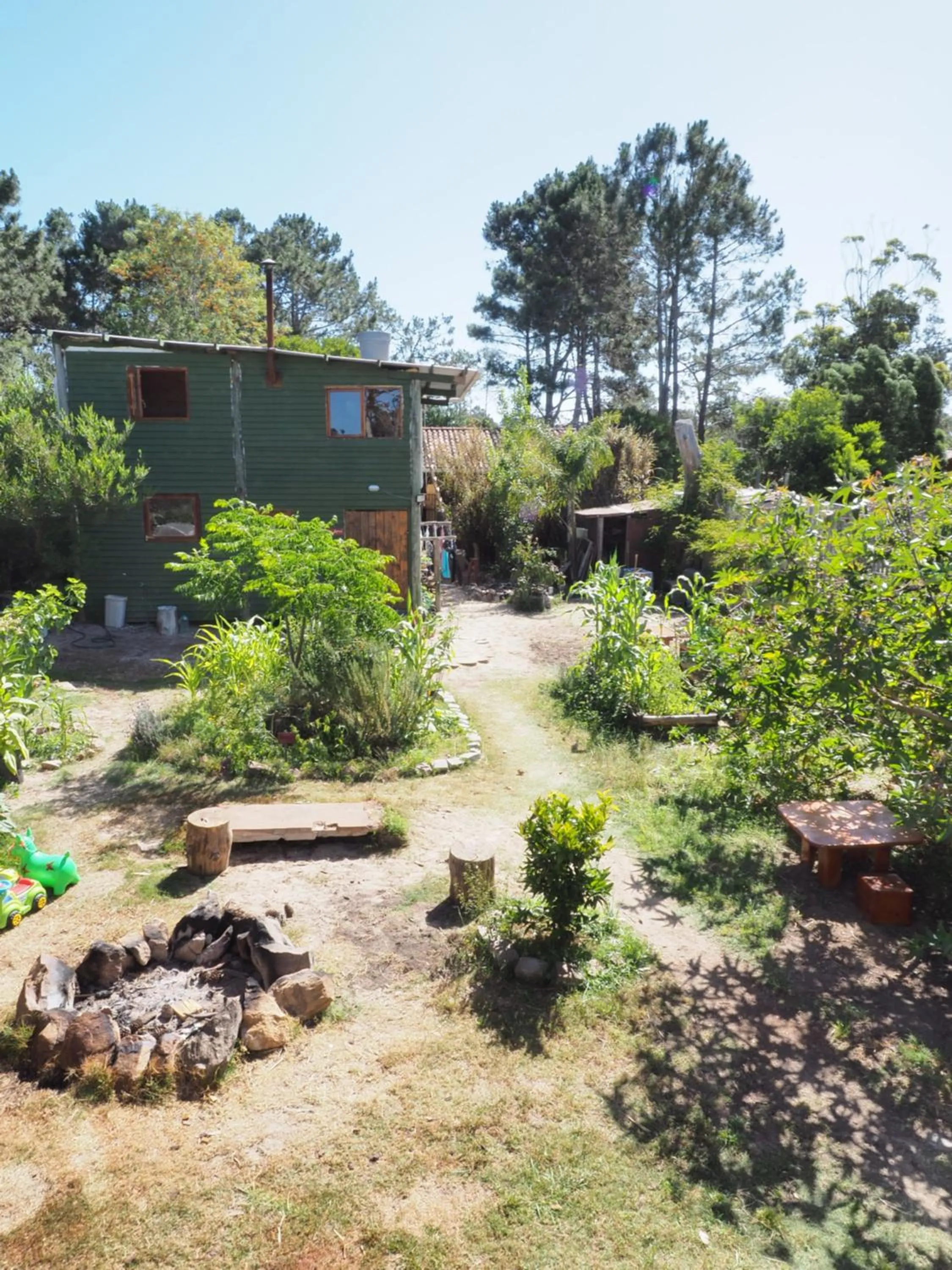 Garden view in Eco Choclo