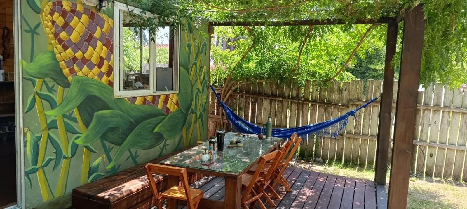 Dining area in Eco Choclo
