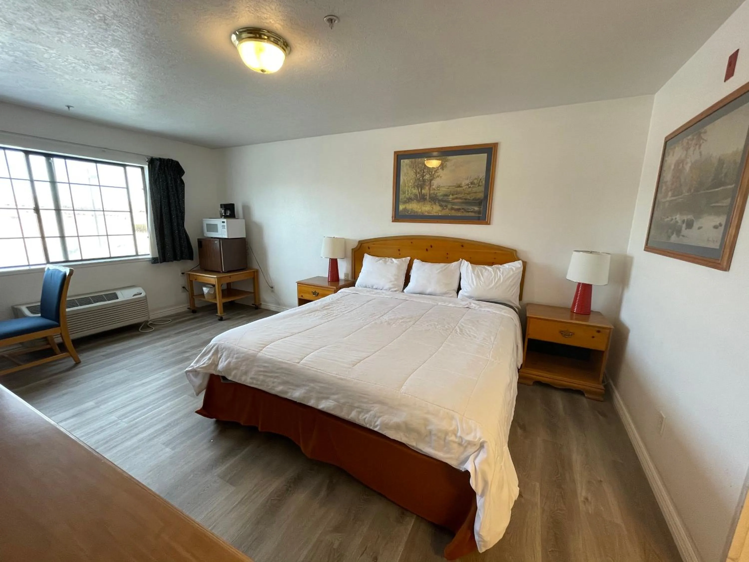 Bed in Traveler's Inn Carlin NV near Elko