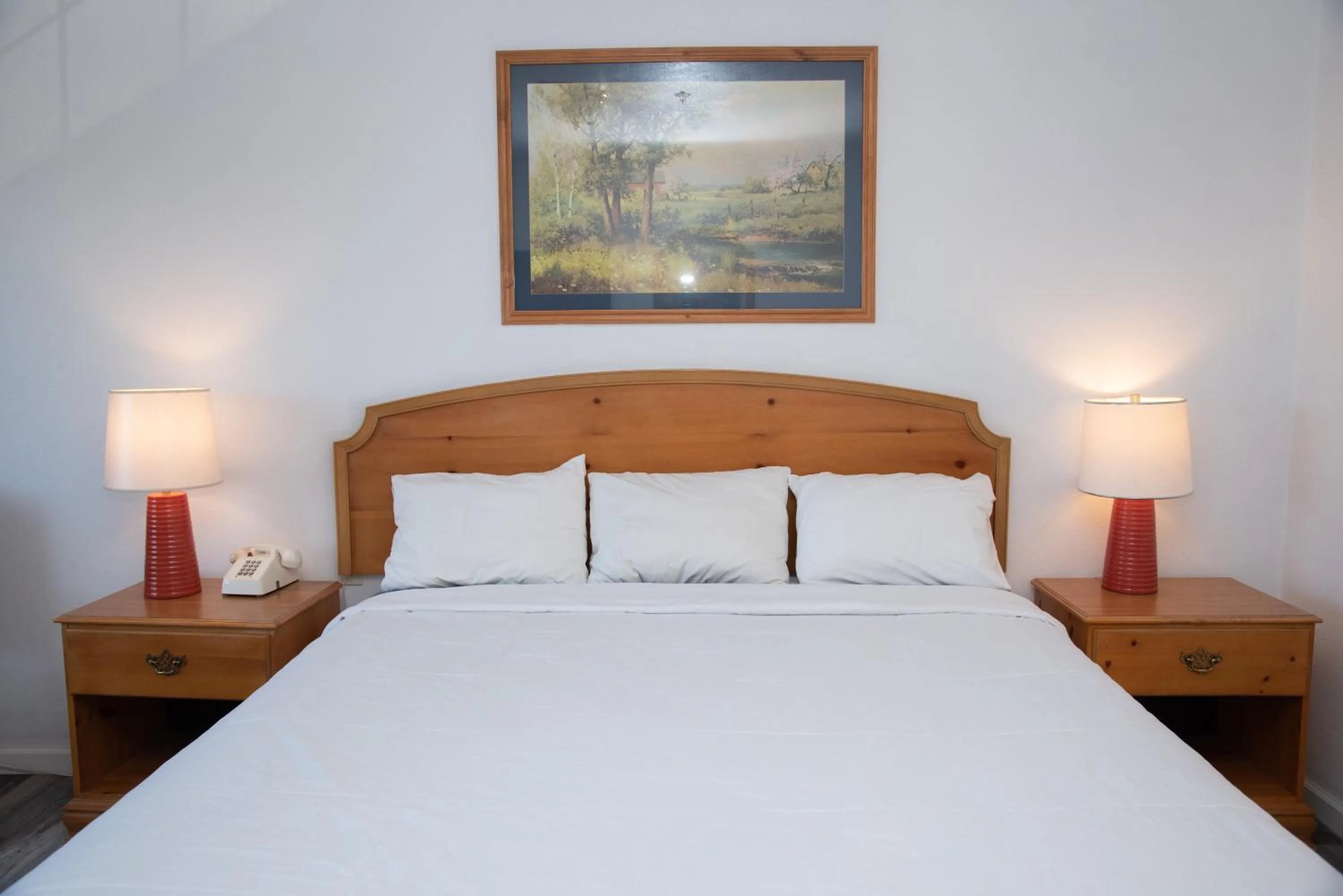 Bed in Traveler's Inn Carlin NV near Elko