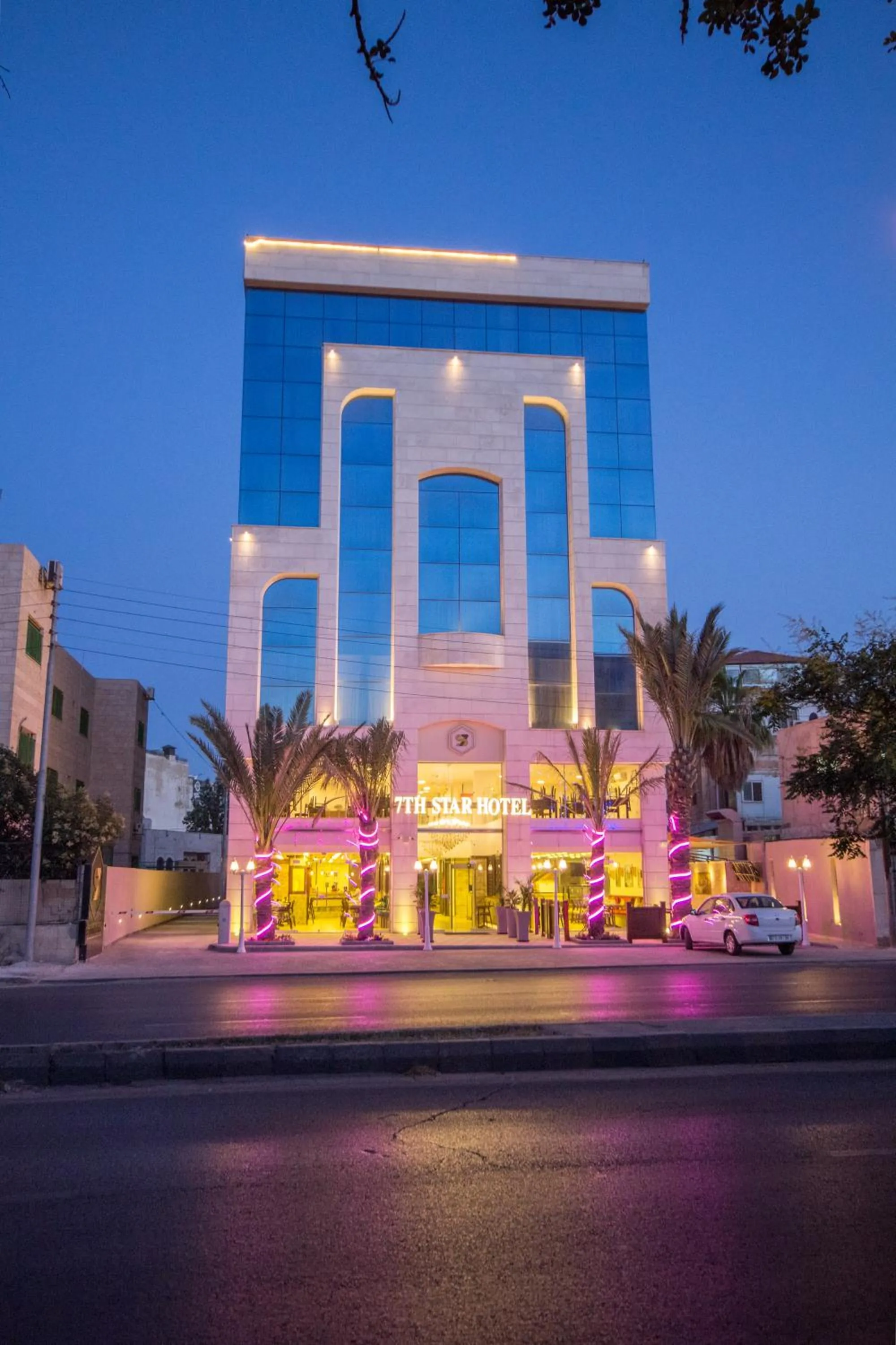 Property building in The Seventh Star Hotel Suites