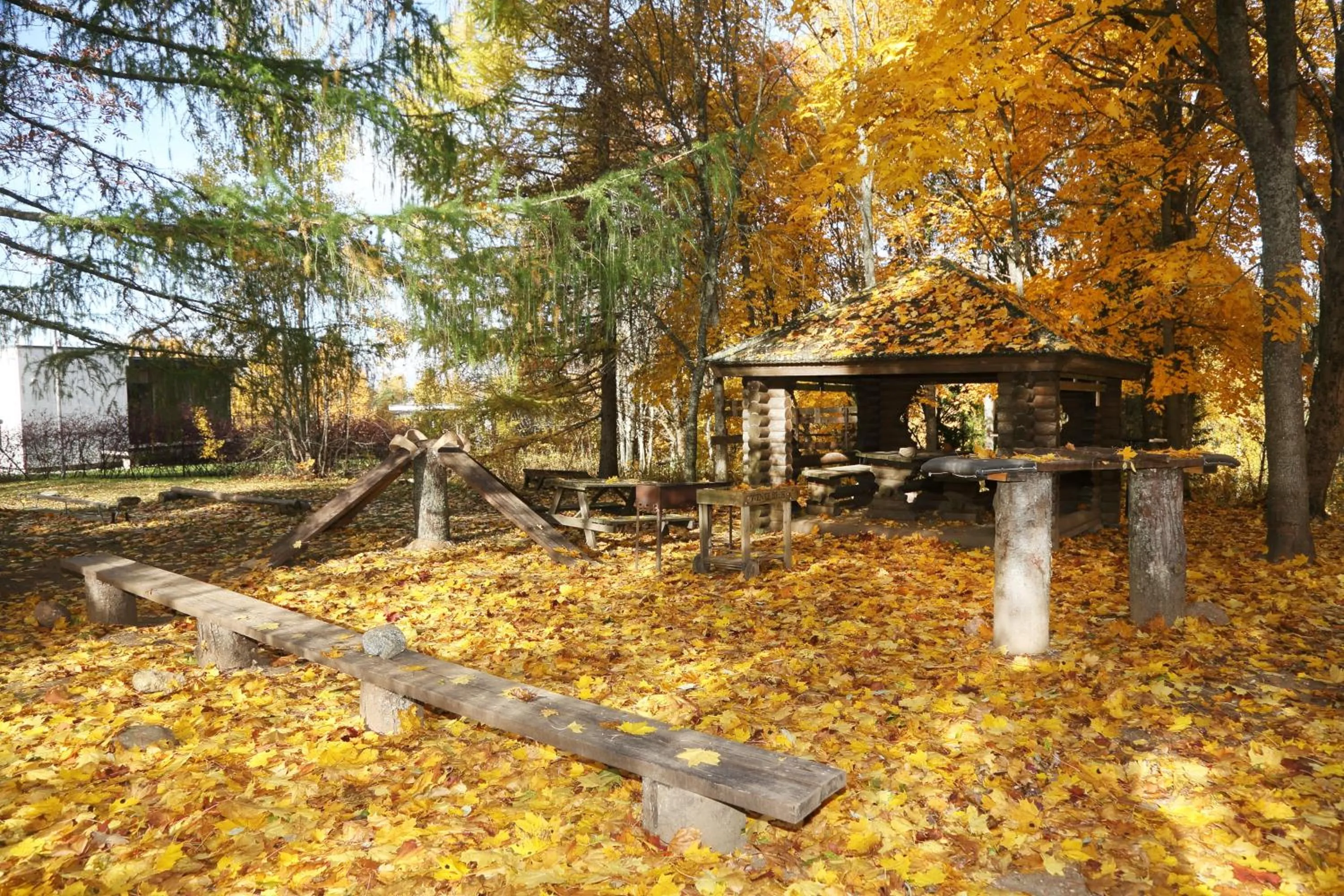 BBQ facilities in Hotel Karupesa