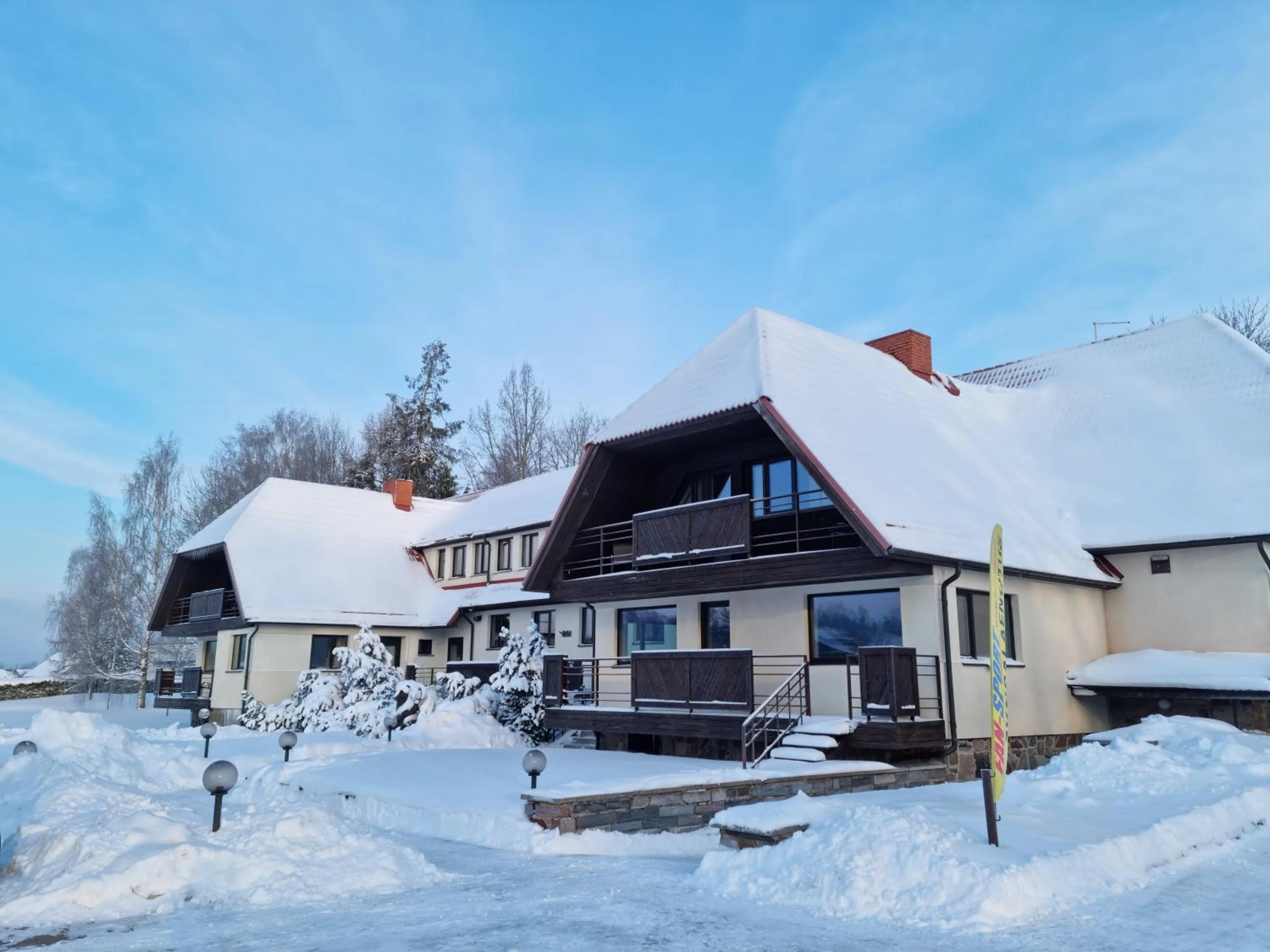 Property building in Hotel Karupesa
