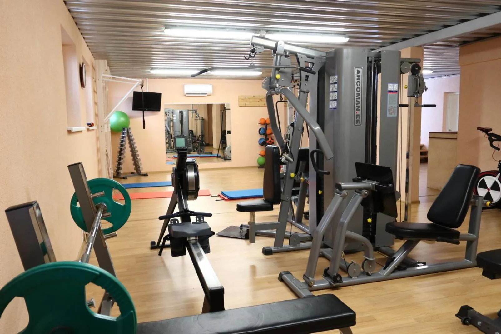 Fitness centre/facilities in Hotel Karupesa