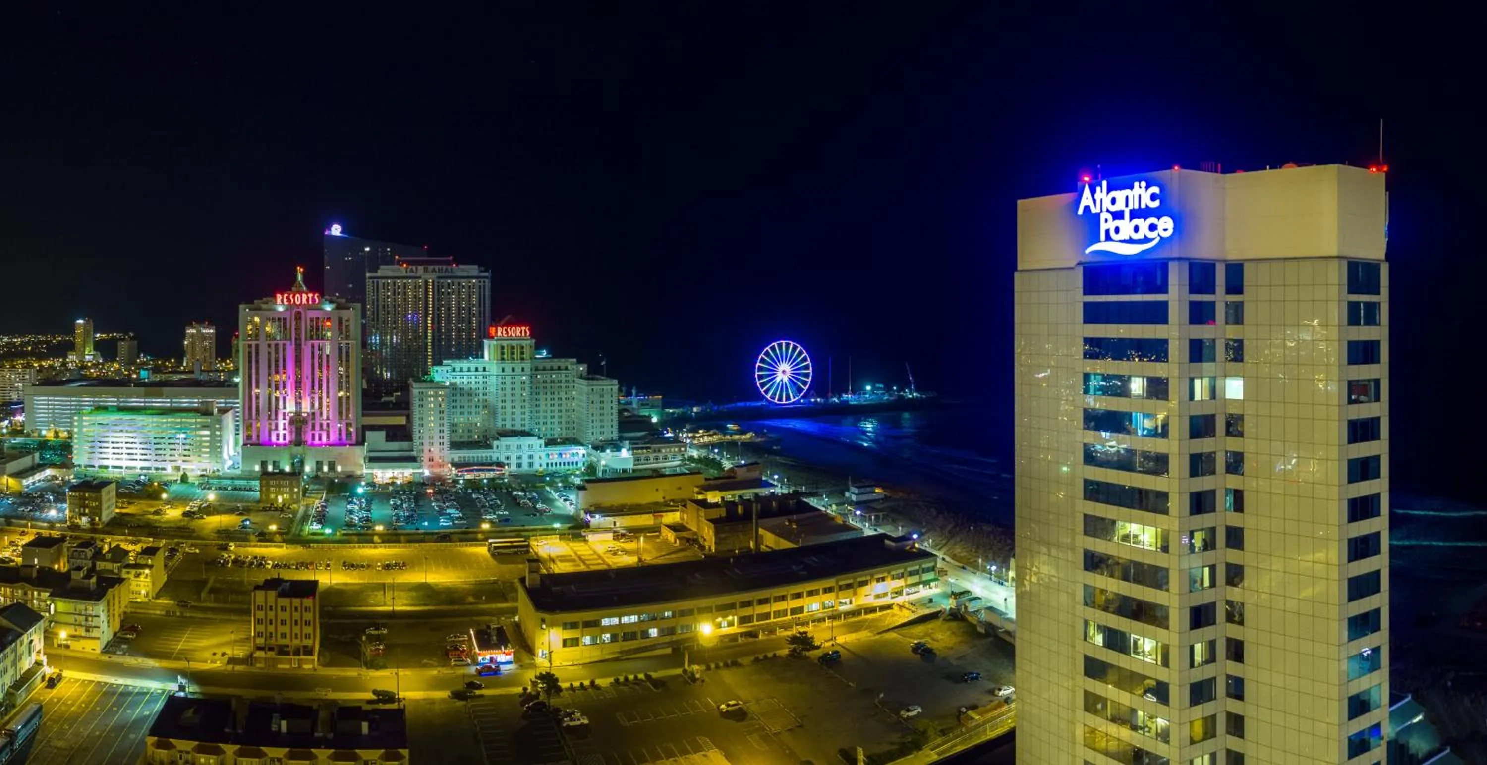 City view in Boardwalk Resorts at Atlantic Palace