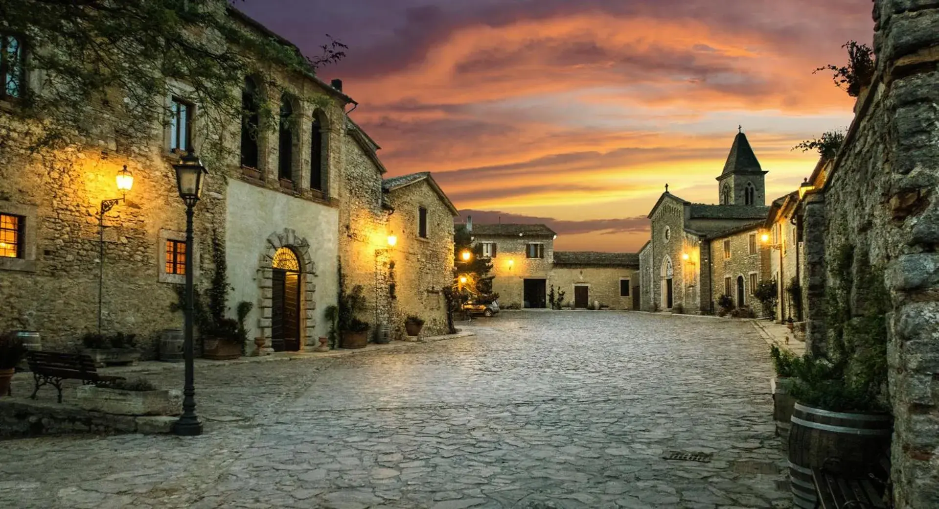 Property building in Castello di Titignano Property building in Castello di Titignano