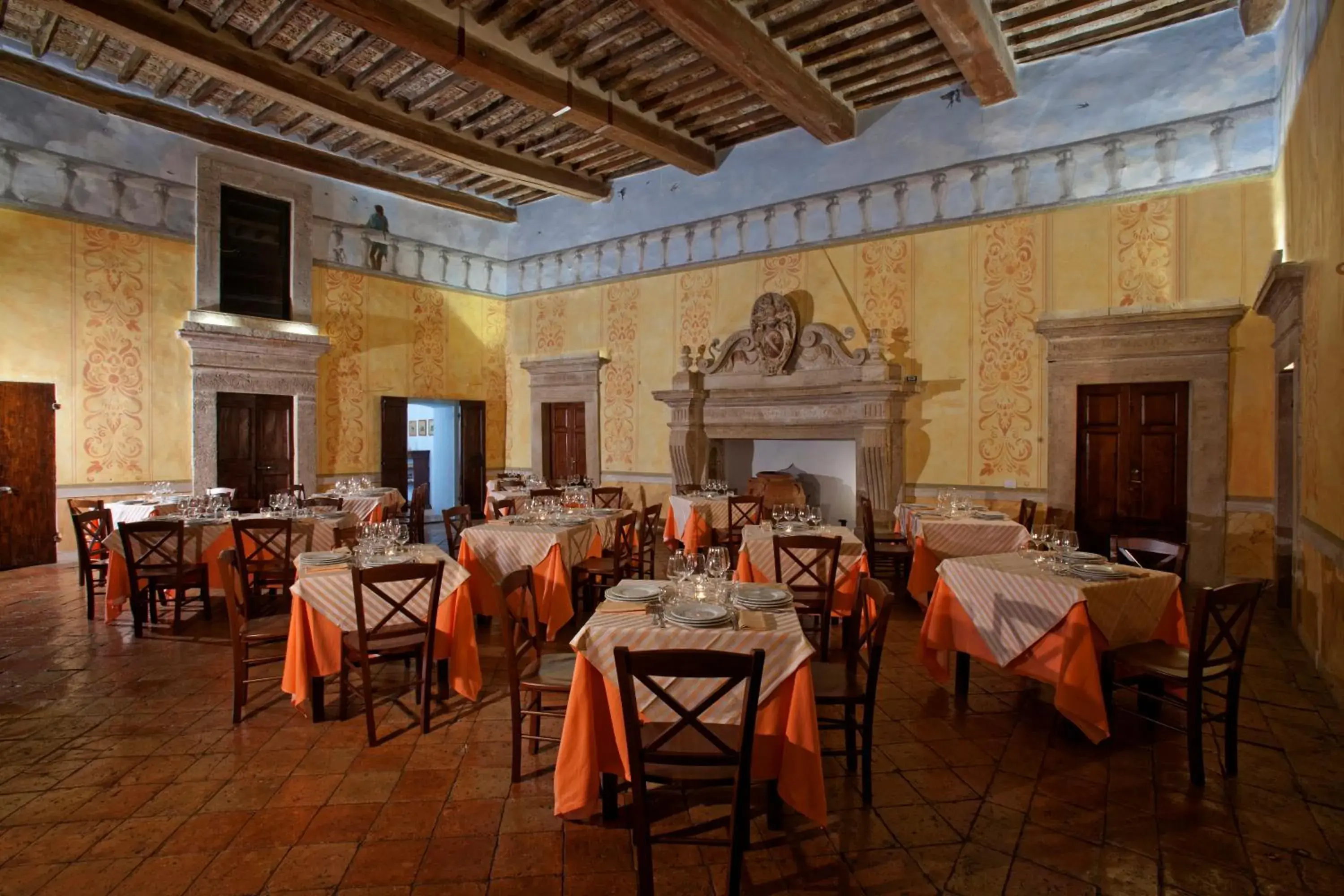 Breakfast in Castello di Titignano Breakfast in Castello di Titignano