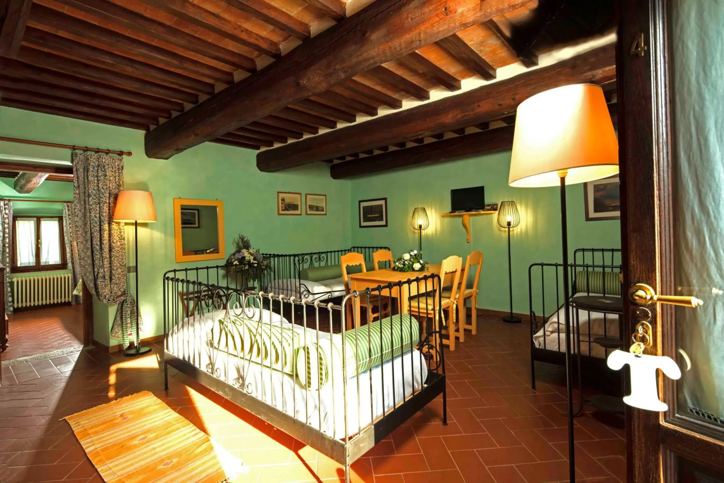 Photo of the whole room, Bed in Castello di Titignano Photo of the whole room, Bed in Castello di Titignano
