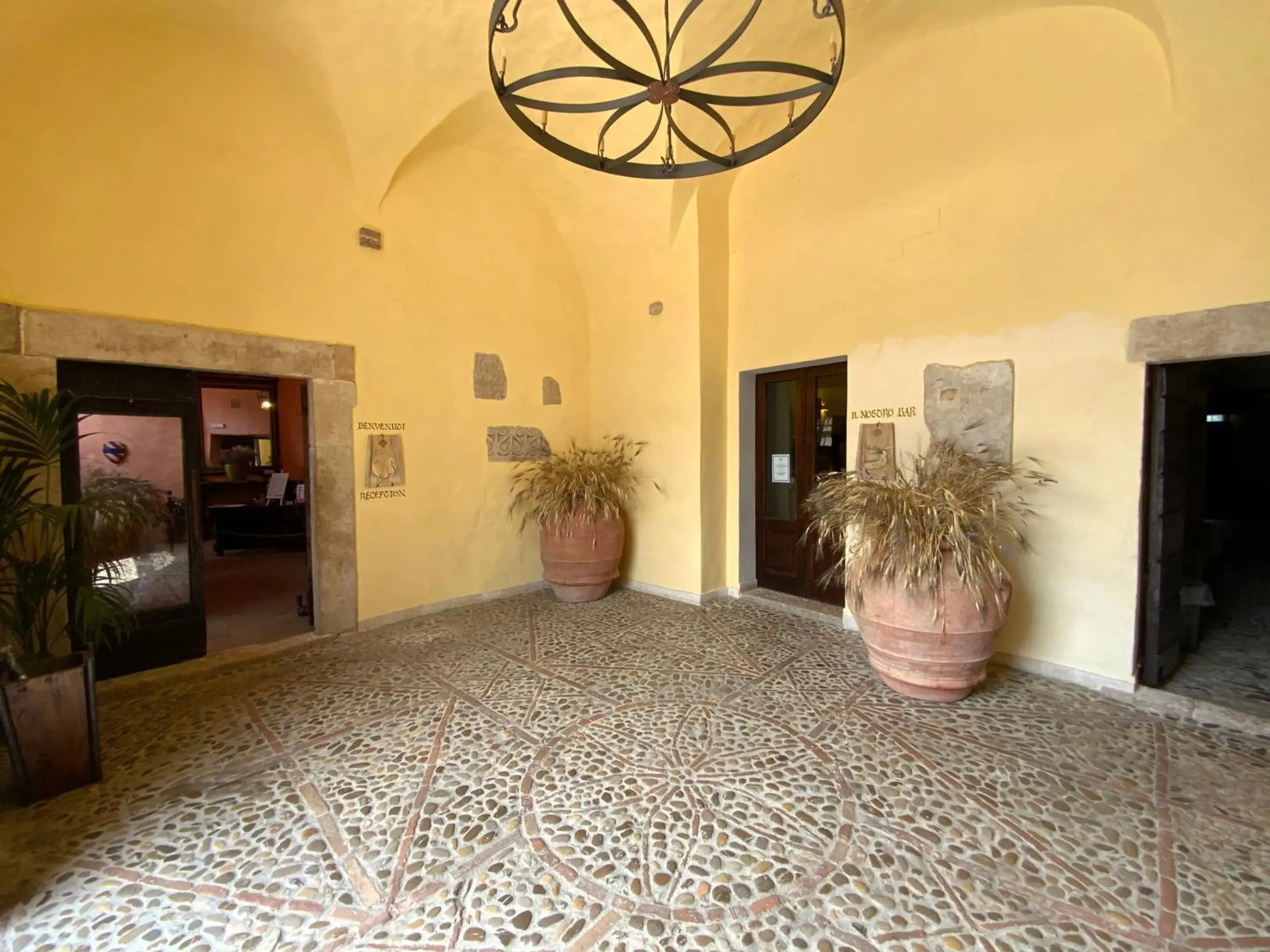 Lobby or reception in Castello di Titignano Lobby or reception in Castello di Titignano