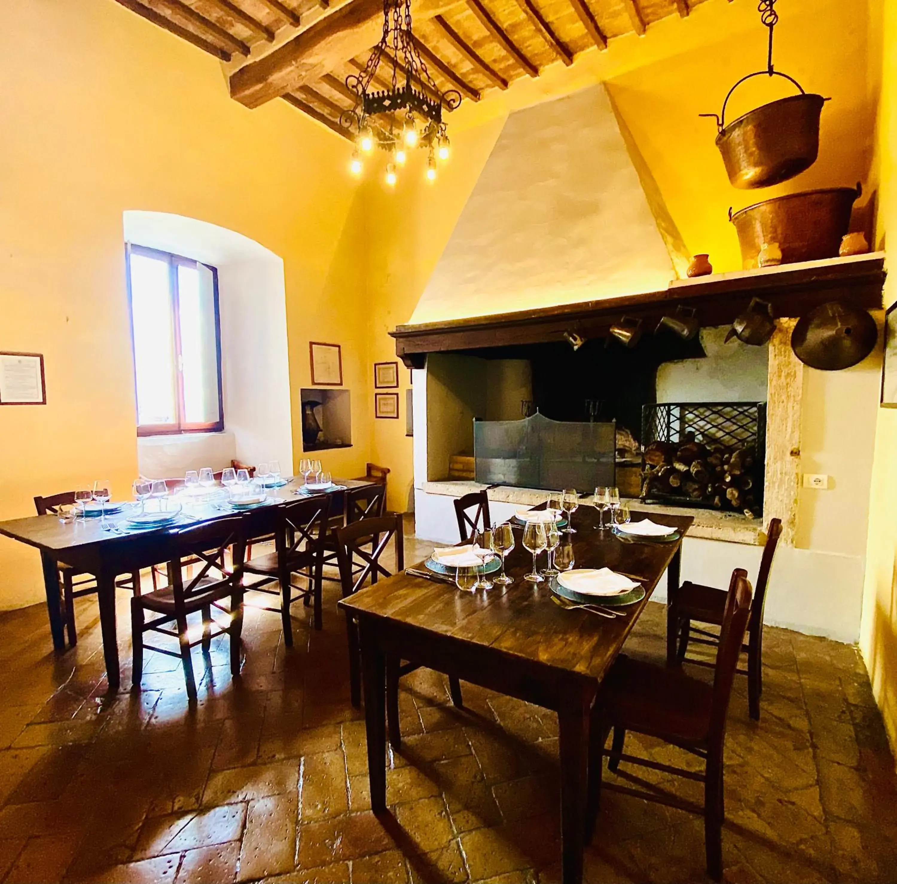 Restaurant/places to eat in Castello di Titignano Restaurant/places to eat in Castello di Titignano