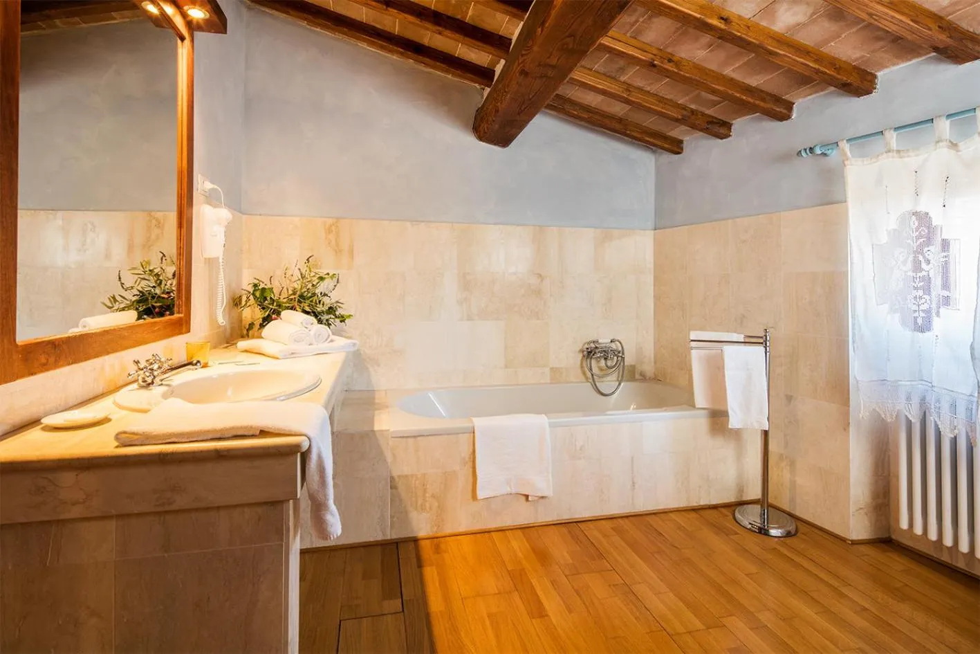Bathroom in Castello di Titignano
