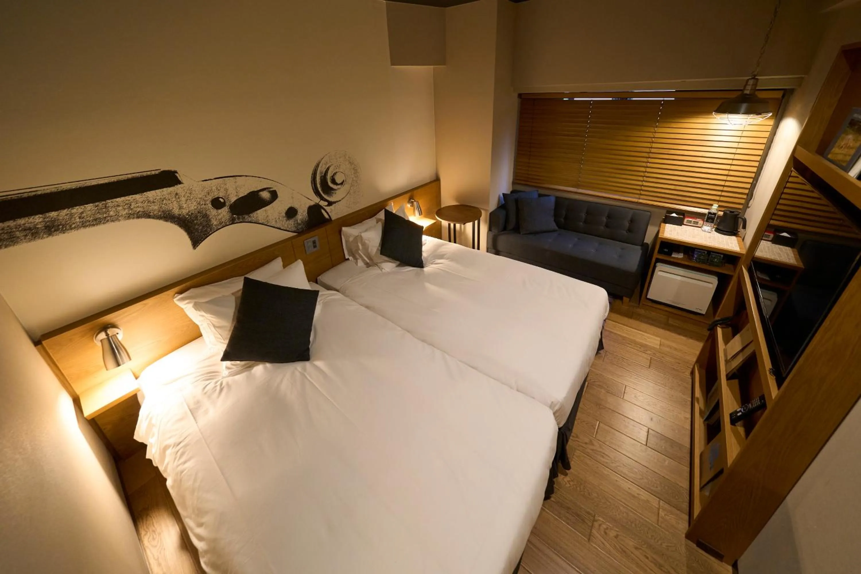 Bed in Hotel Resol Nagoya