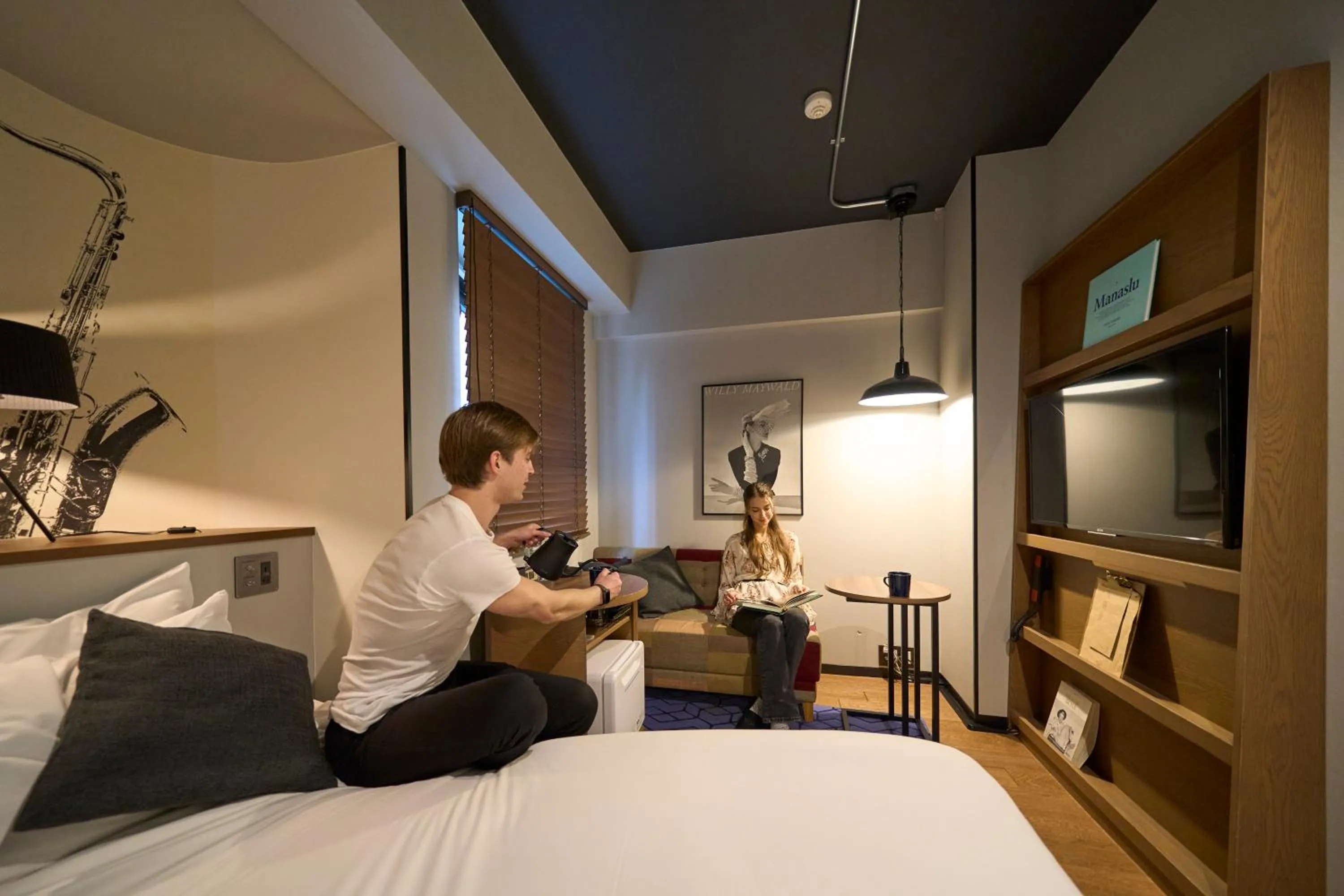 Bed in Hotel Resol Nagoya