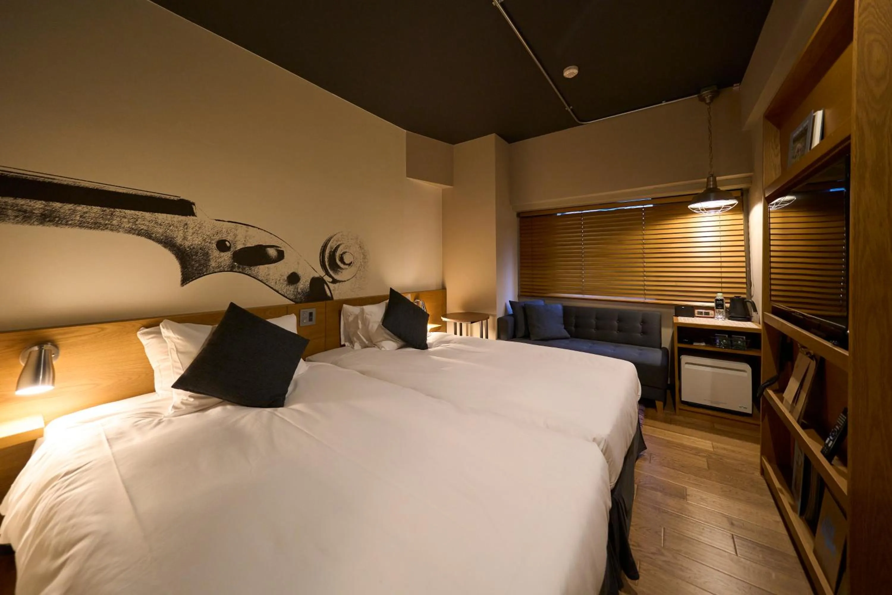 Bed in Hotel Resol Nagoya