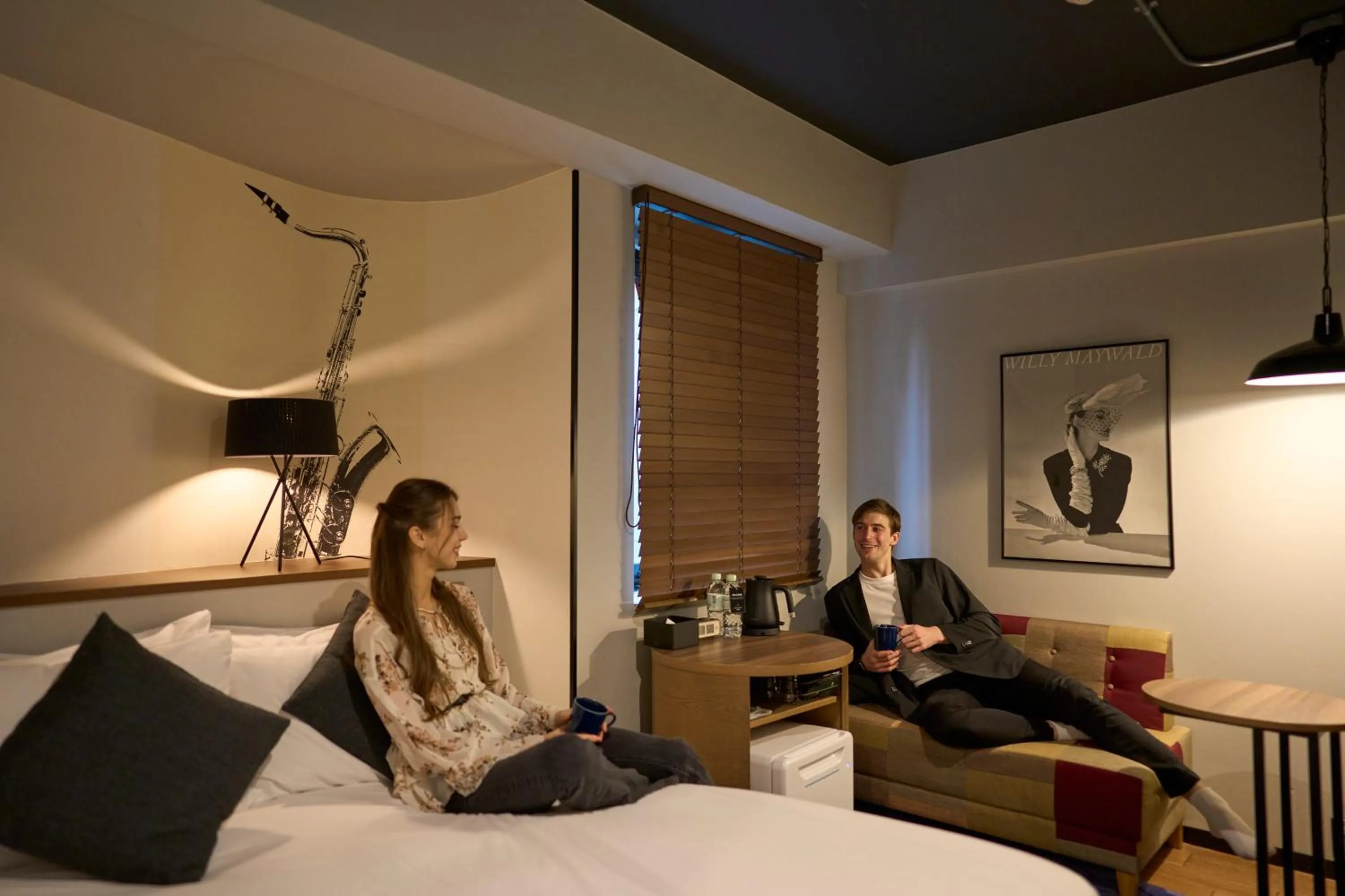 Bed in Hotel Resol Nagoya