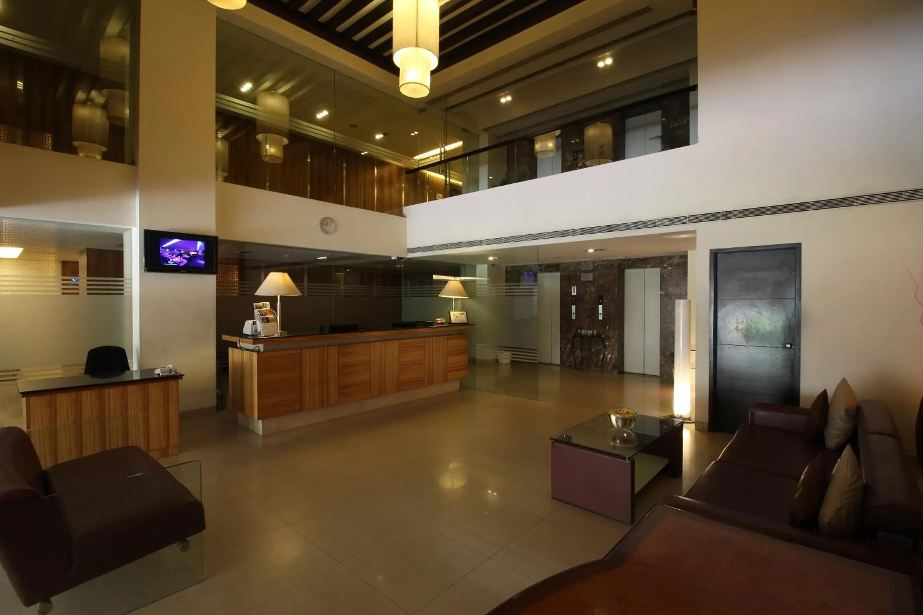 Lobby or reception in Minerva Grand Secunderabad Lobby or reception in Minerva Grand Secunderabad
