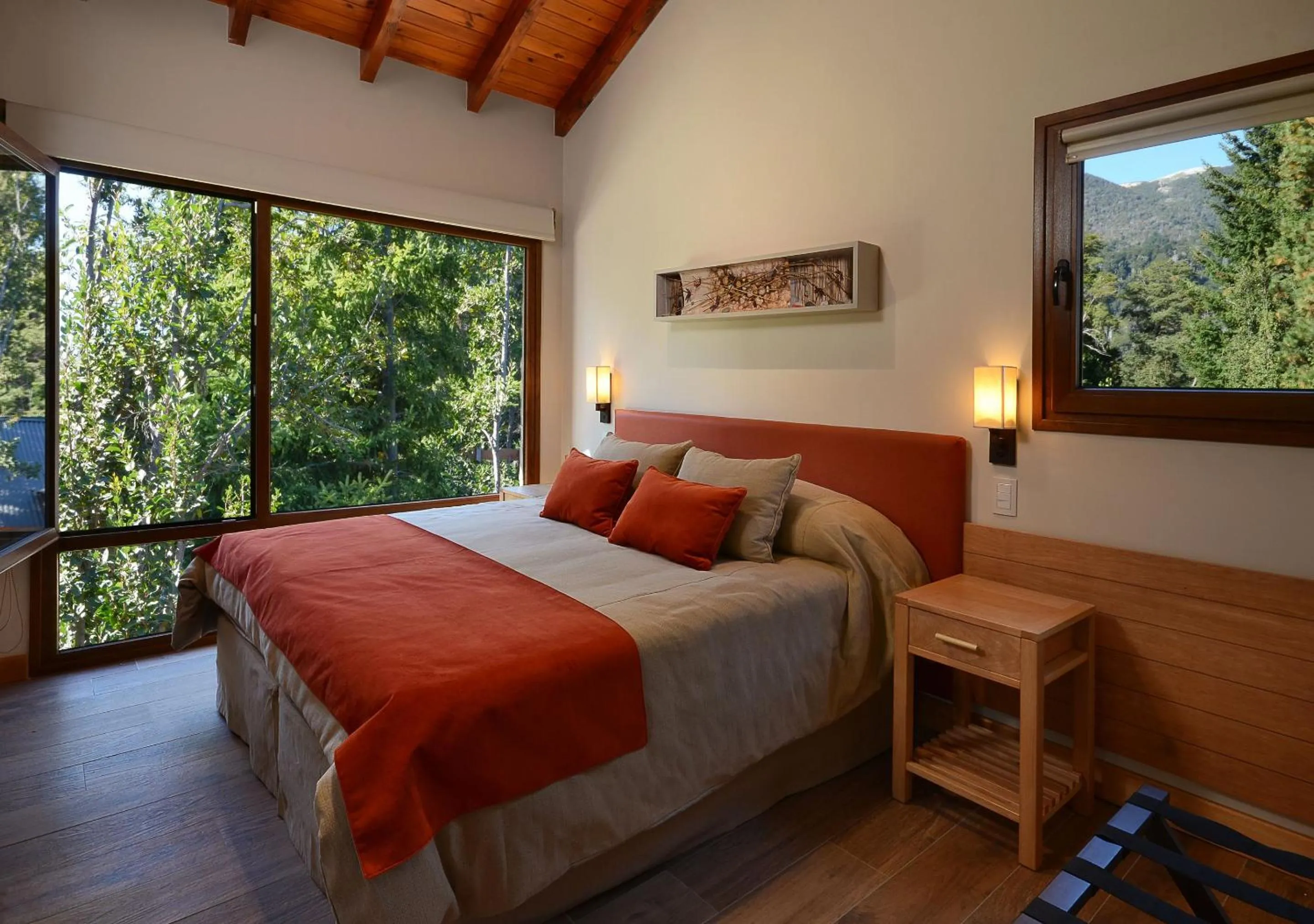 Bedroom, Bed in Huenú by DOT Boutique