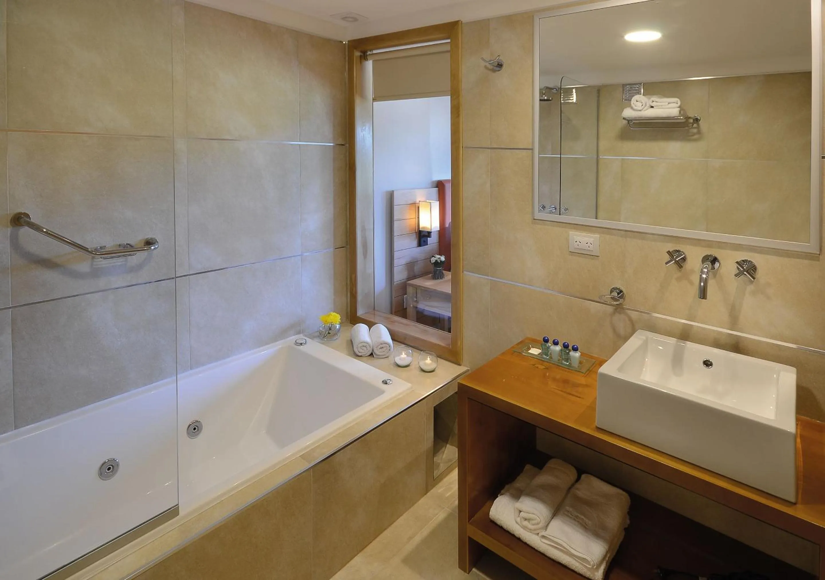 Bathroom in Huenú by DOT Boutique