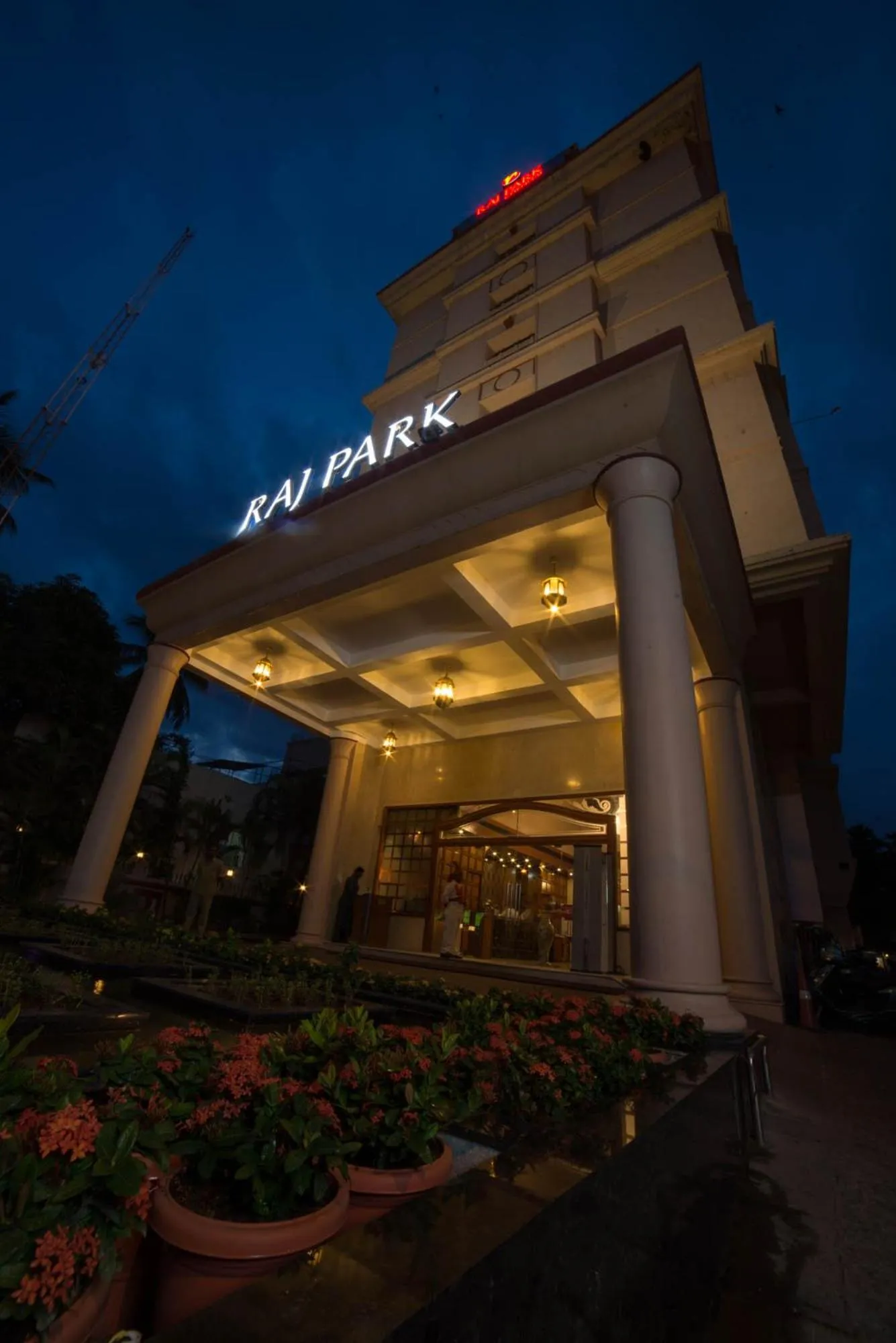 Facade/entrance in Raj Park Hotel Chennai