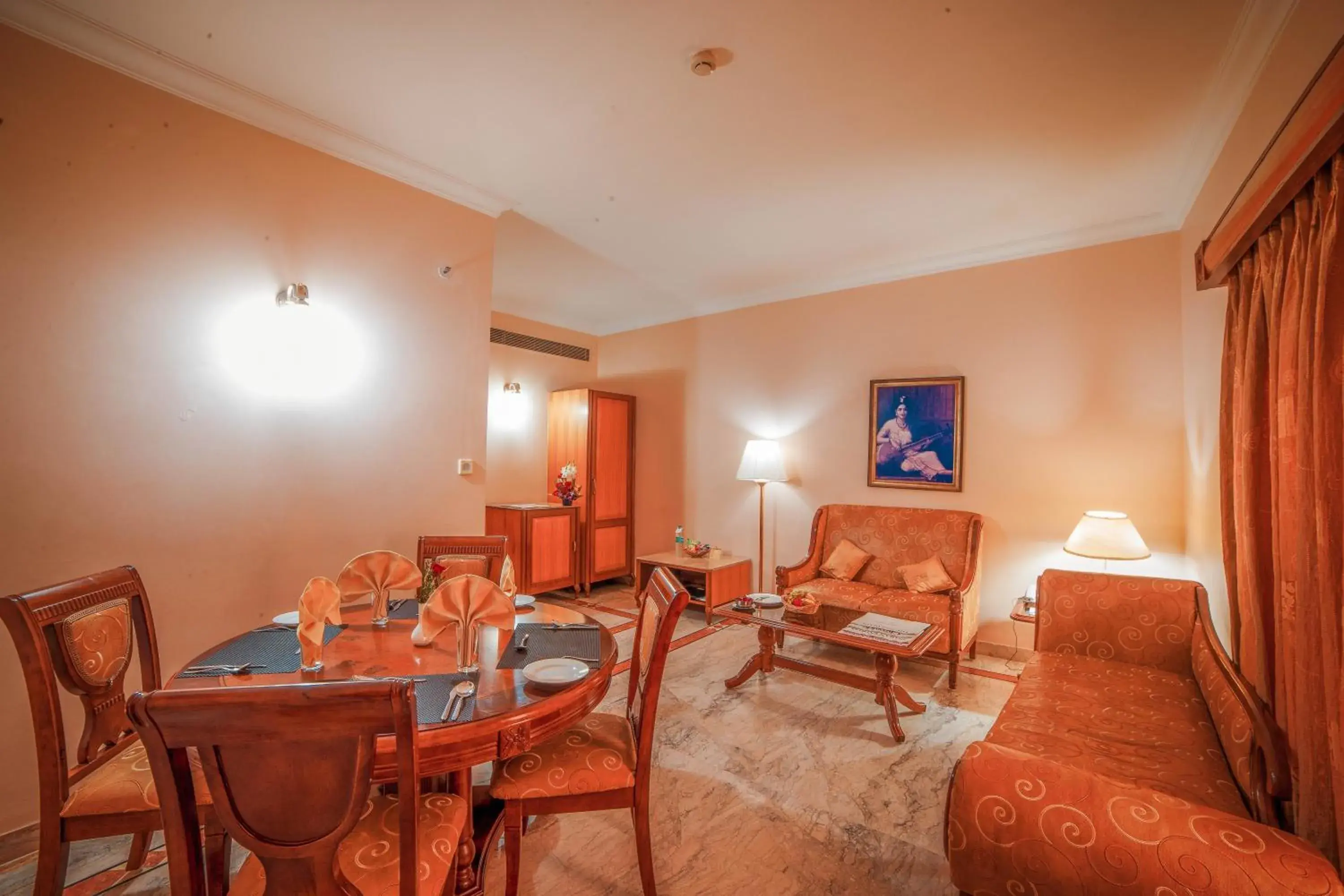 Living room in Raj Park Hotel Chennai Living room in Raj Park Hotel Chennai