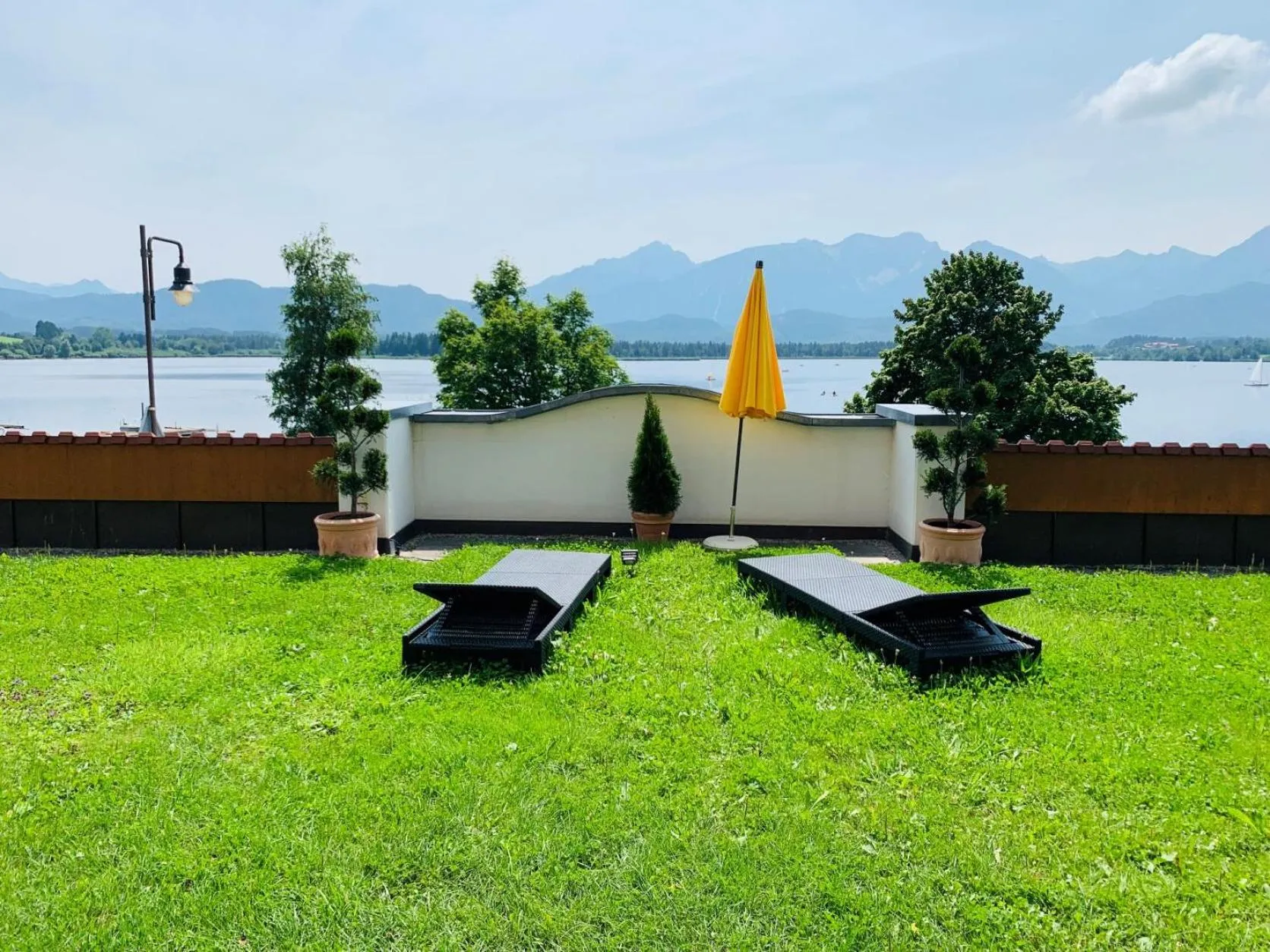 Balcony/Terrace in Hotel Fischer am See