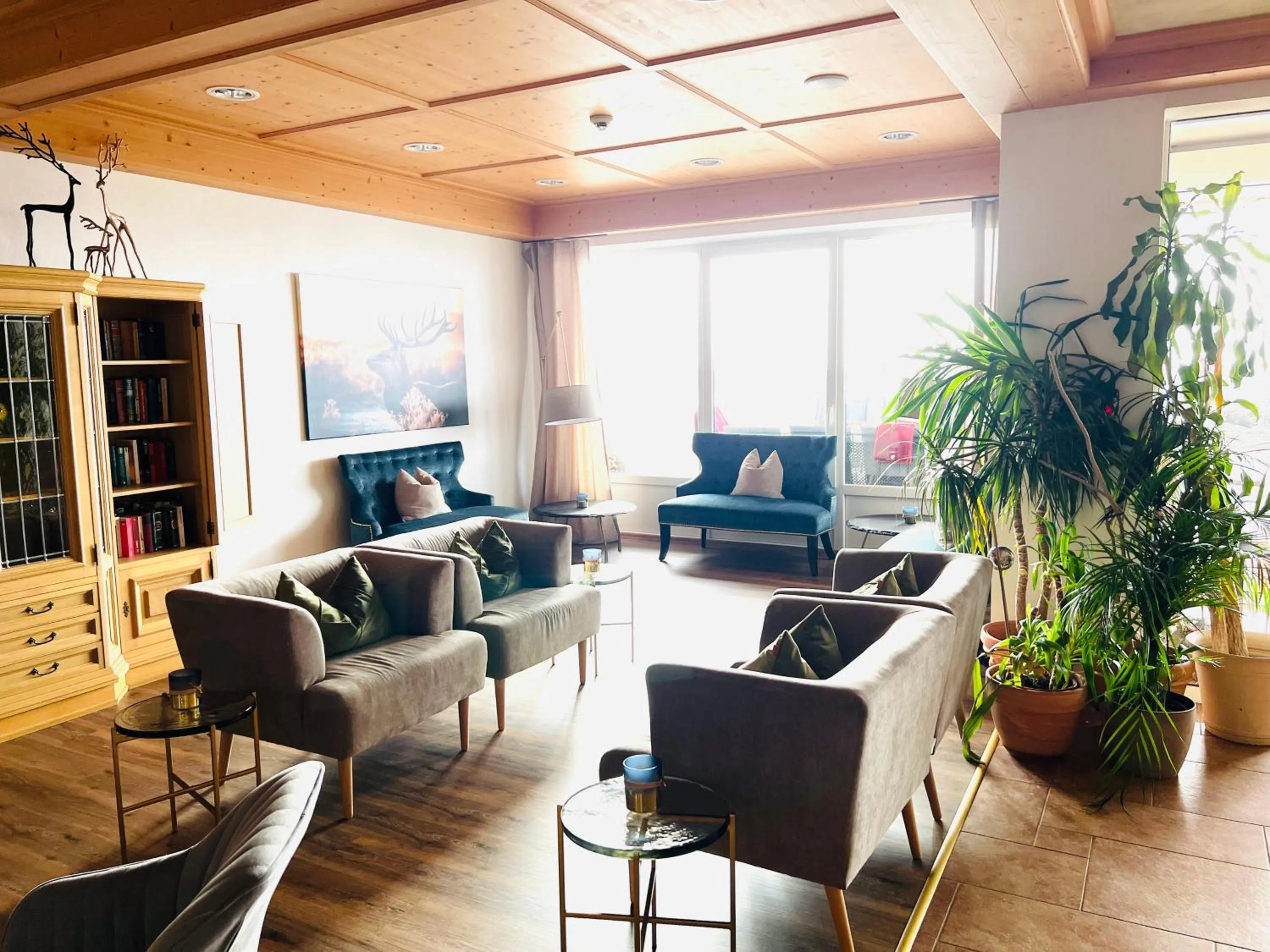 Seating area in Hotel Fischer am See