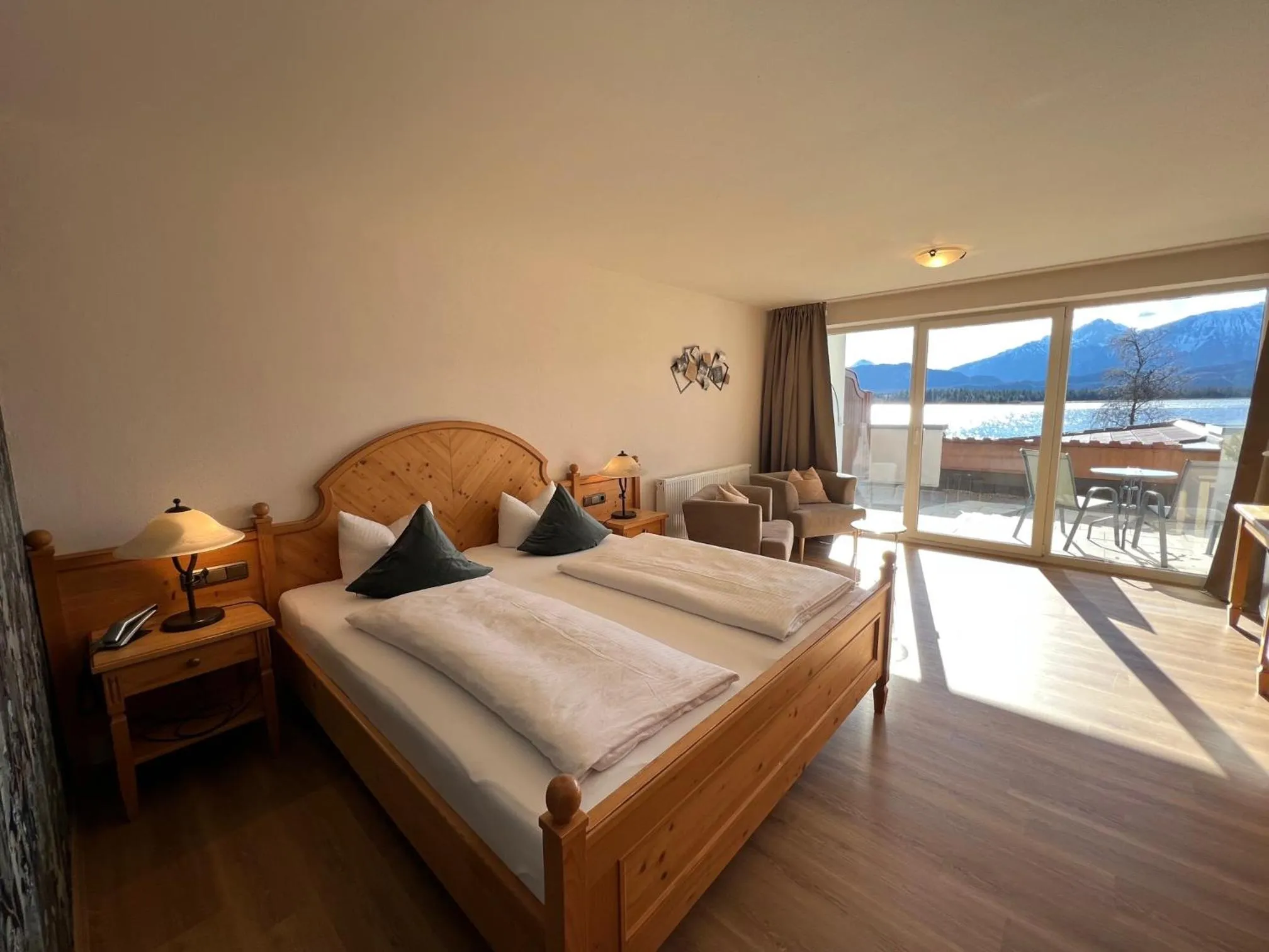 Bed in Hotel Fischer am See