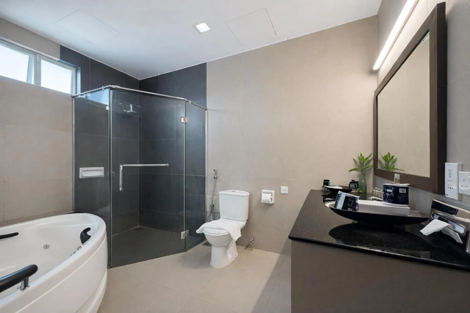 Shower in Frangipani Langkawi Resort