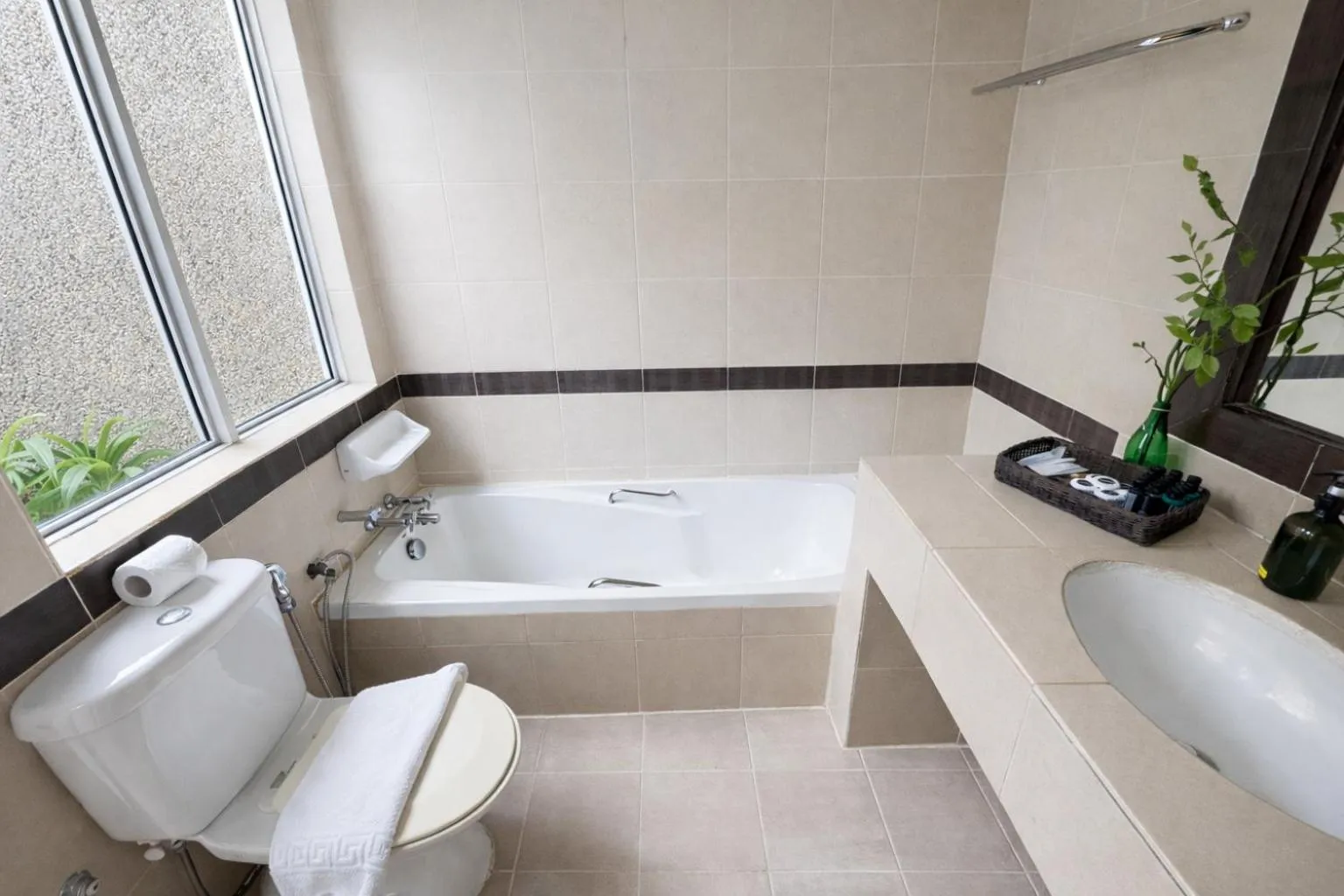 Shower in Frangipani Langkawi Resort