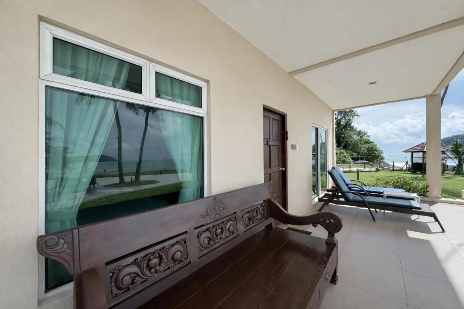 Patio in Frangipani Langkawi Resort