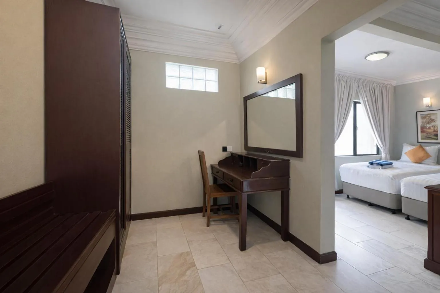 Bed in Frangipani Langkawi Resort