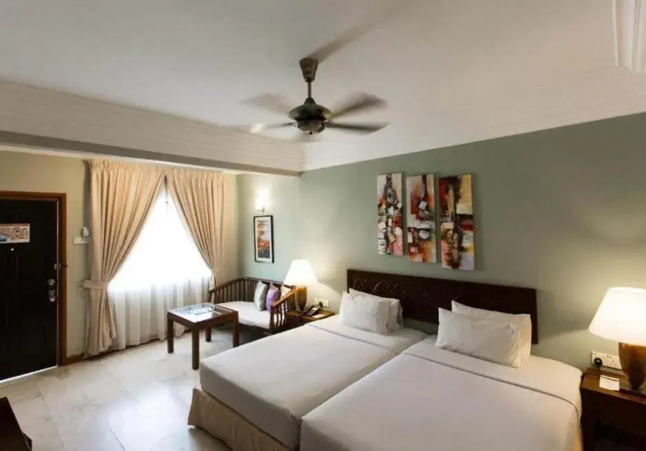 Bed in Frangipani Langkawi Resort Bed in Frangipani Langkawi Resort