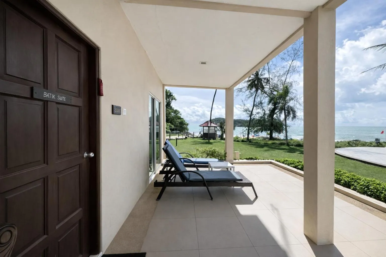 Patio in Frangipani Langkawi Resort