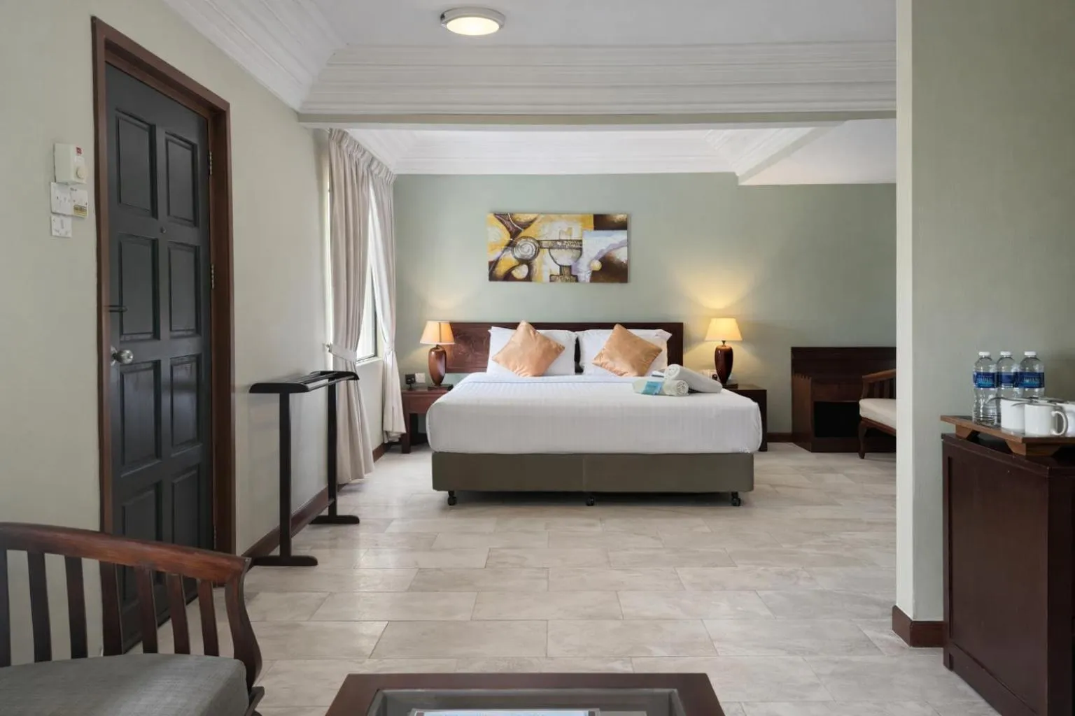 Bed in Frangipani Langkawi Resort