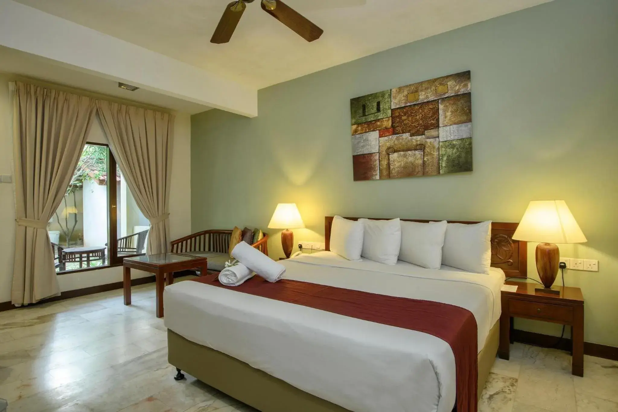 Bed in Frangipani Langkawi Resort Bed in Frangipani Langkawi Resort