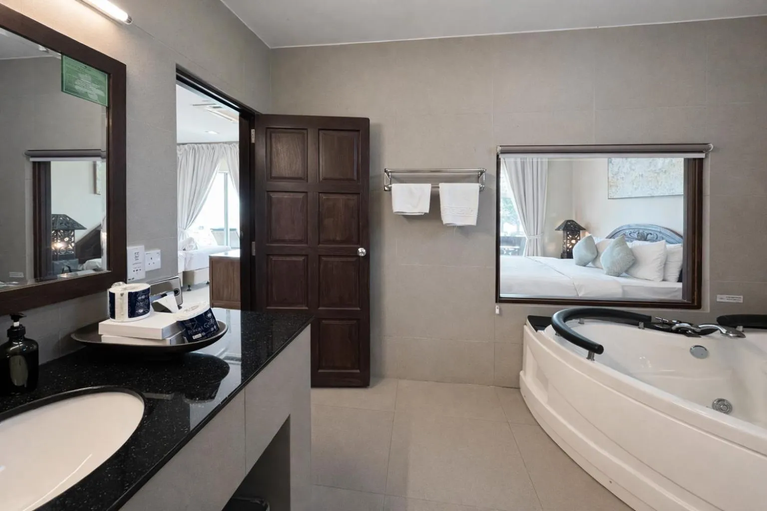 Bed in Frangipani Langkawi Resort