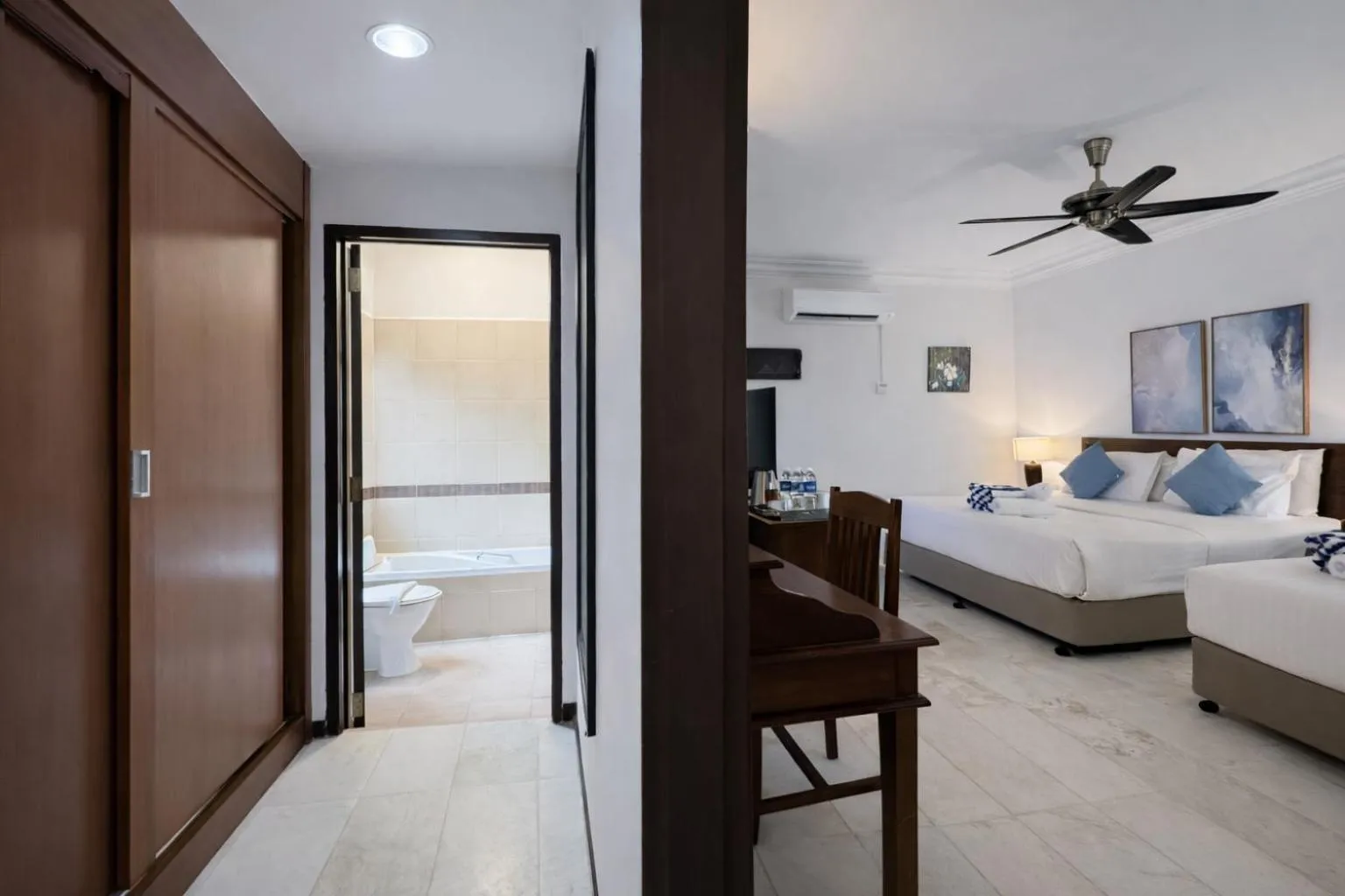 Toilet, Bed in Frangipani Langkawi Resort