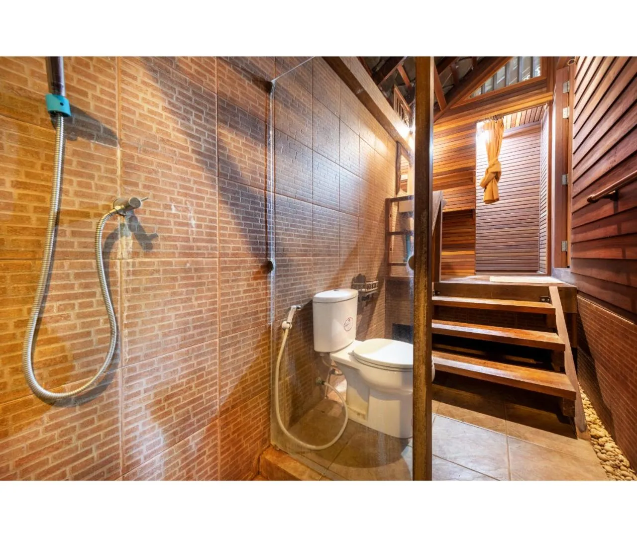 Shower in Mac Garden Resort