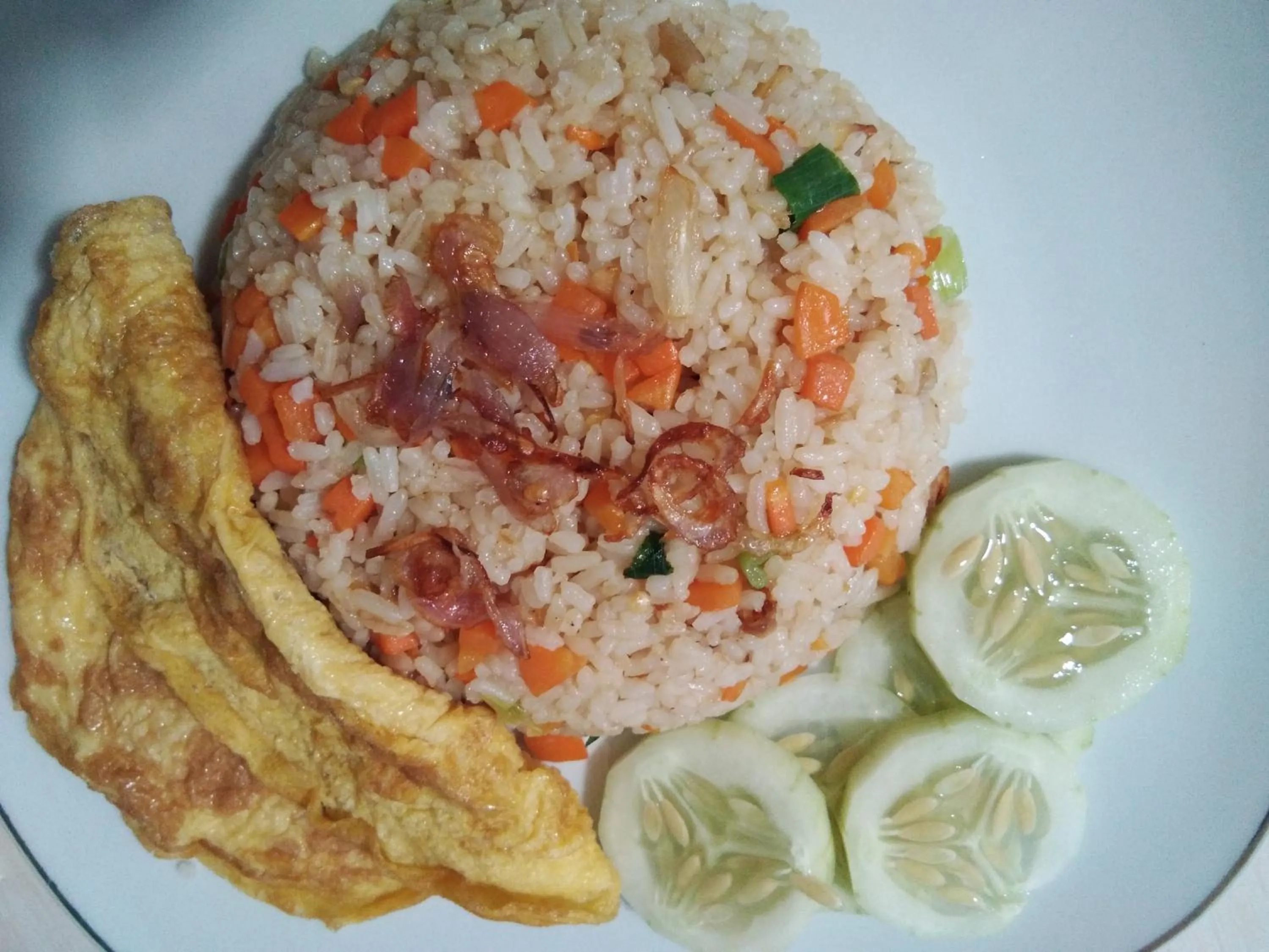 Asian breakfast in Ndalem Diajeng