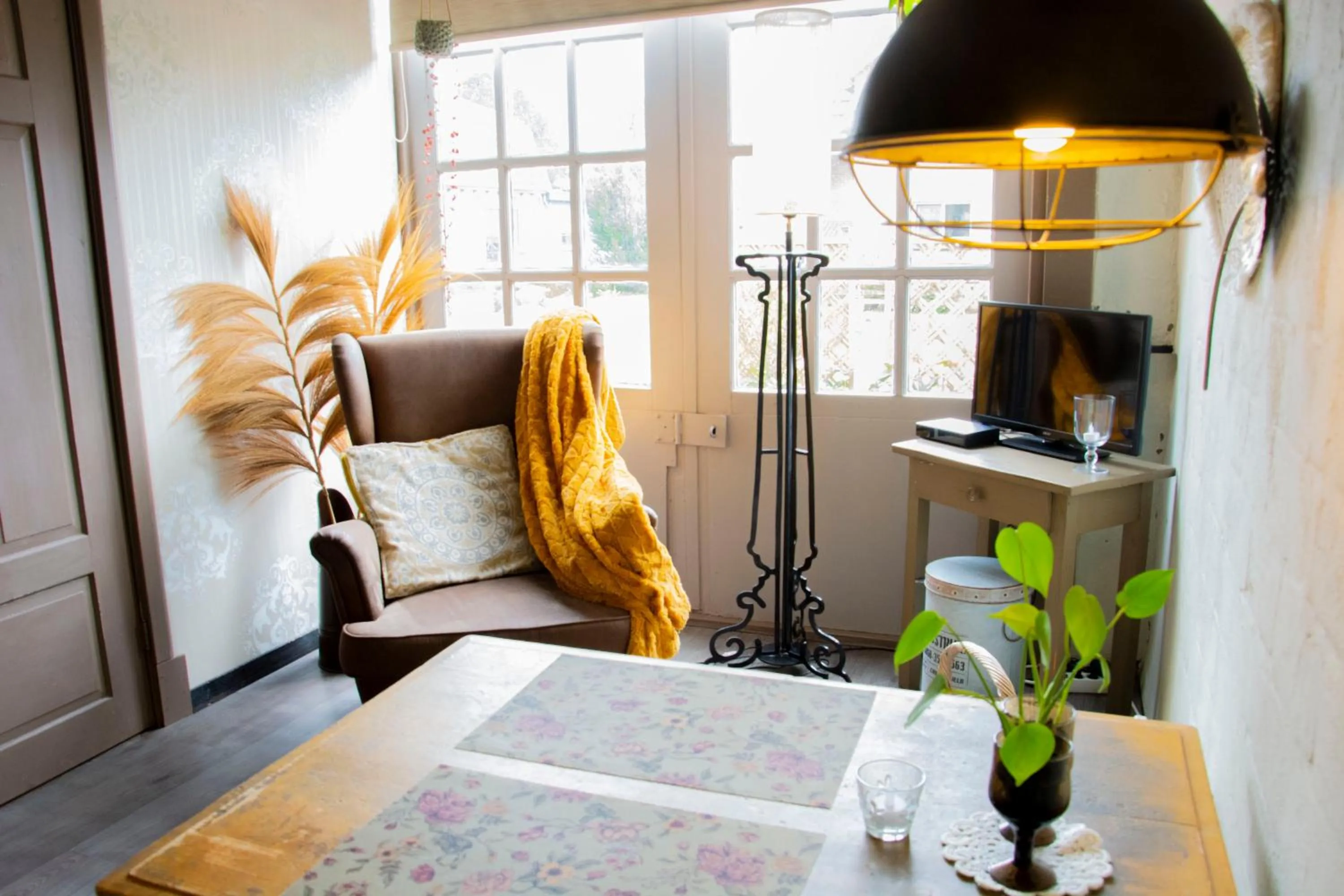 Living room in Smederij Texel